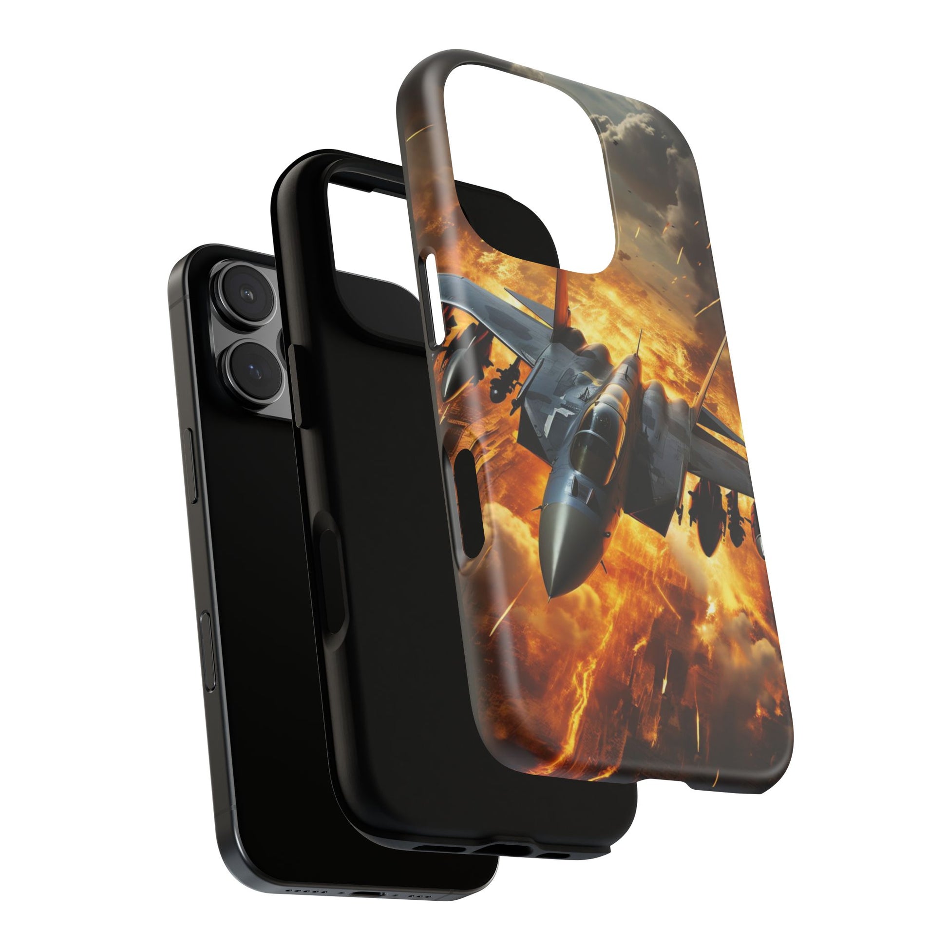 F-15 Fighter Jet Tough Cases for iPhones, Samsung, and Pixel