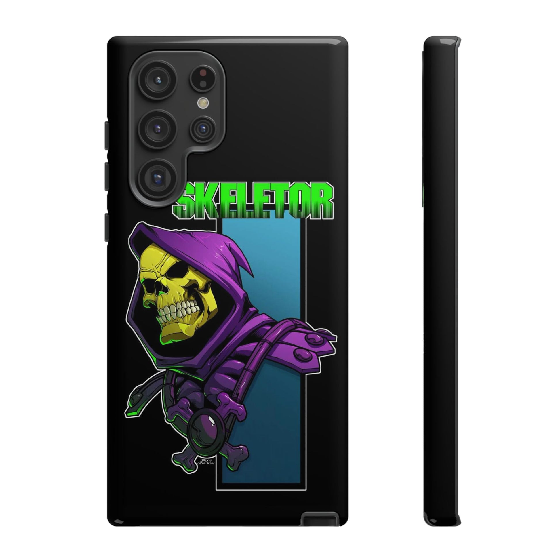 Skeletor Tough Cases for iPhones, Samsung, and Pixel