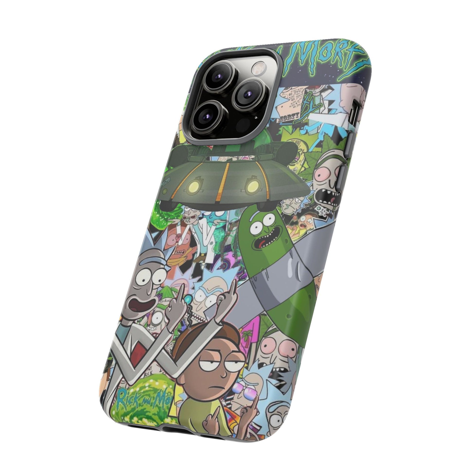 Rick and Morty Phone Case, Tough Cases for iPhones, Samsung, and Pixel