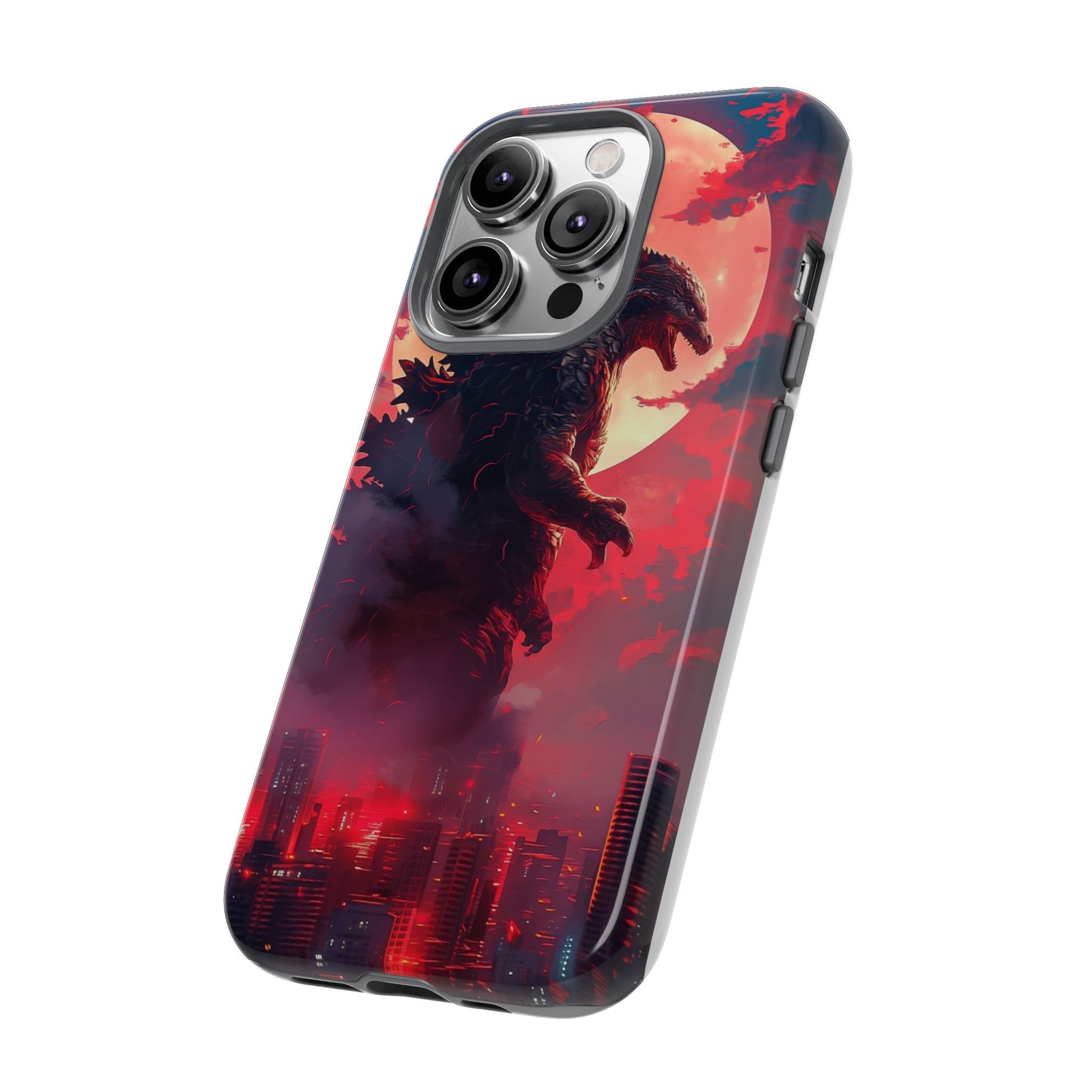 King of Monsters Godzilla Tough Phone Cases for iPhones, Samsung, and Pixel