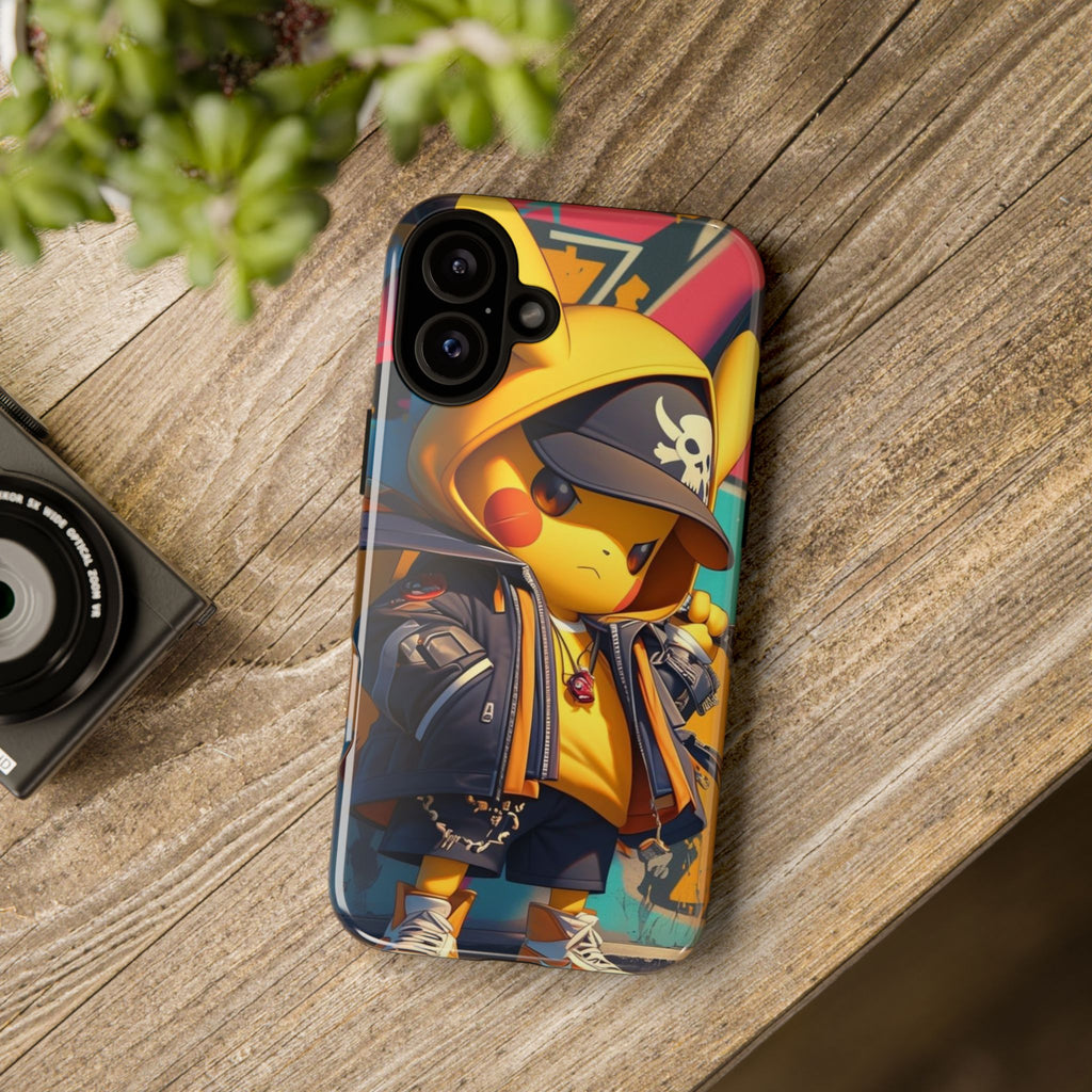 Cute Poke Bear Phone Case, Tough Cases for iPhones, Samsung, and Pixel