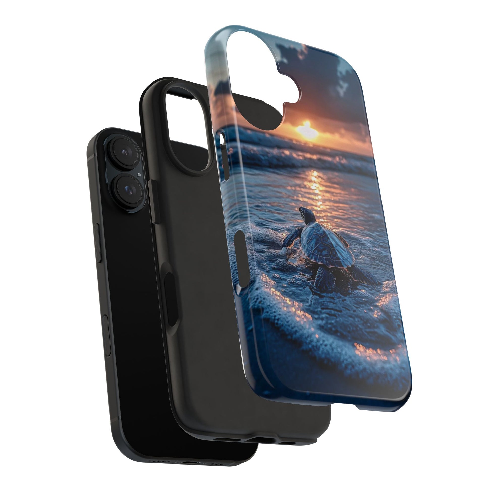Beautiful Sea Turtle Themed Tough Phone Cases for Iphones & Samsung Phones