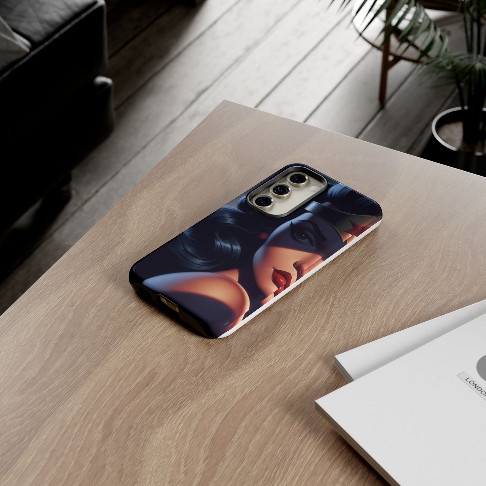 Classic Comics Wonder Woman Tough Cases for iPhones, Samsung, and Pixel