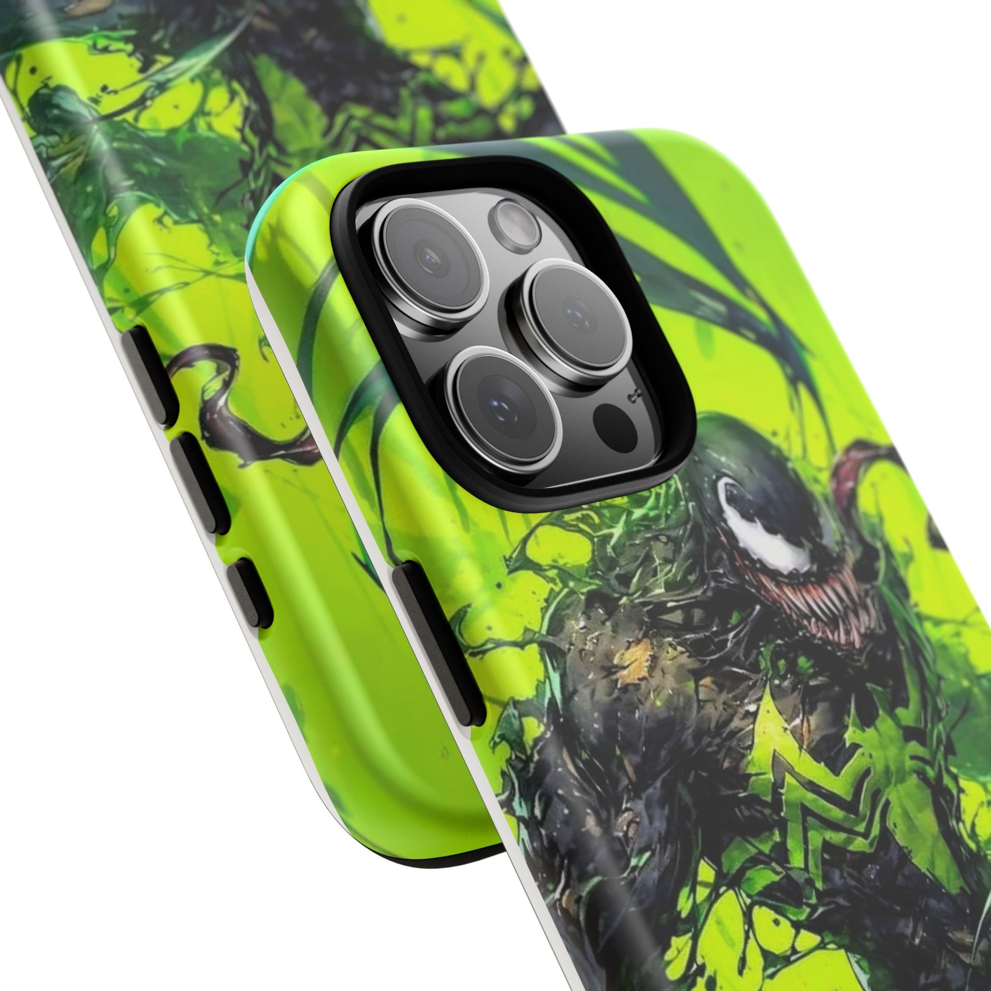 Evil Venom Phone Case, Tough Cases, Marvel Comics Phone for iPhones, Samsung, and Pixel