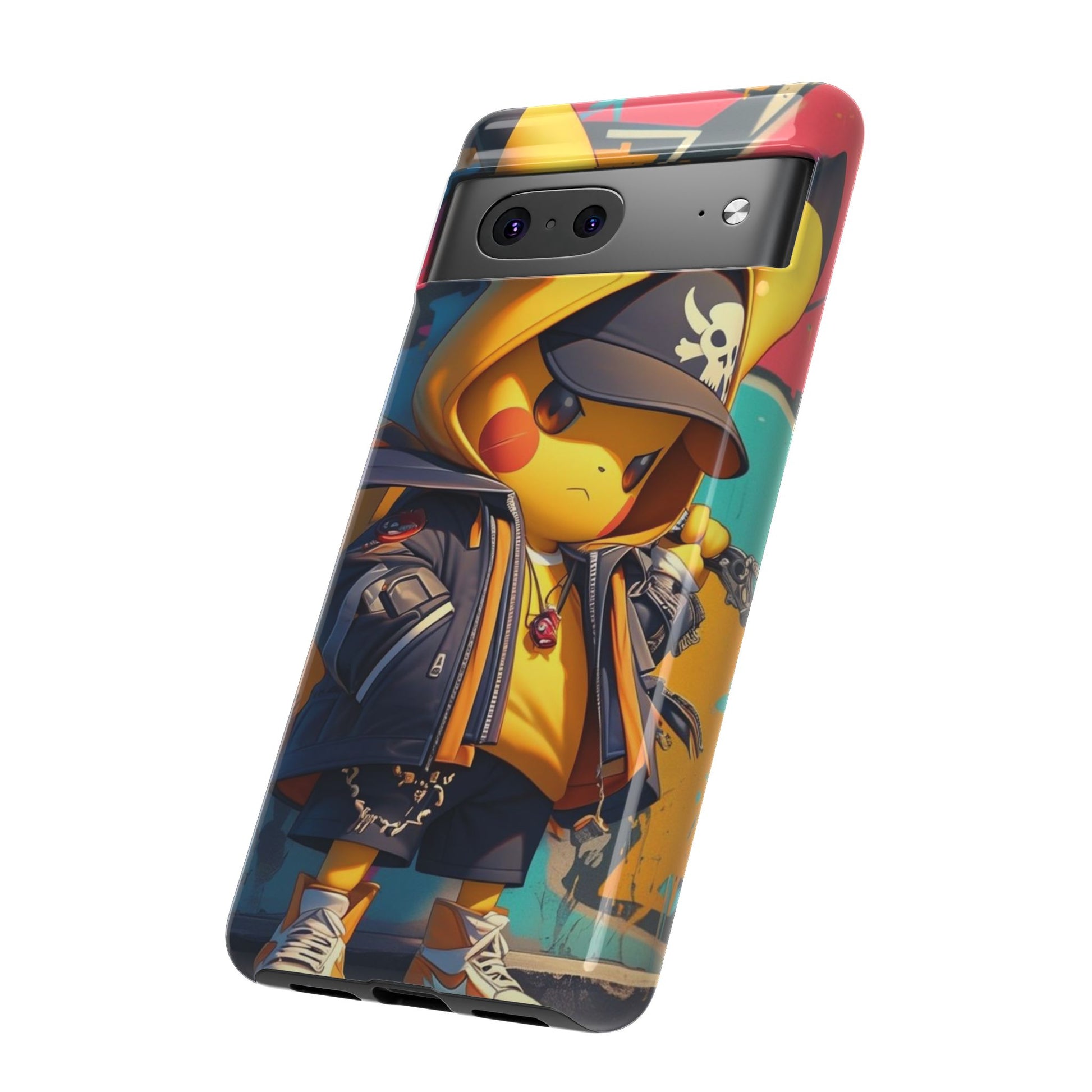 Cute Poke Bear Phone Case, Tough Cases for iPhones, Samsung, and Pixel