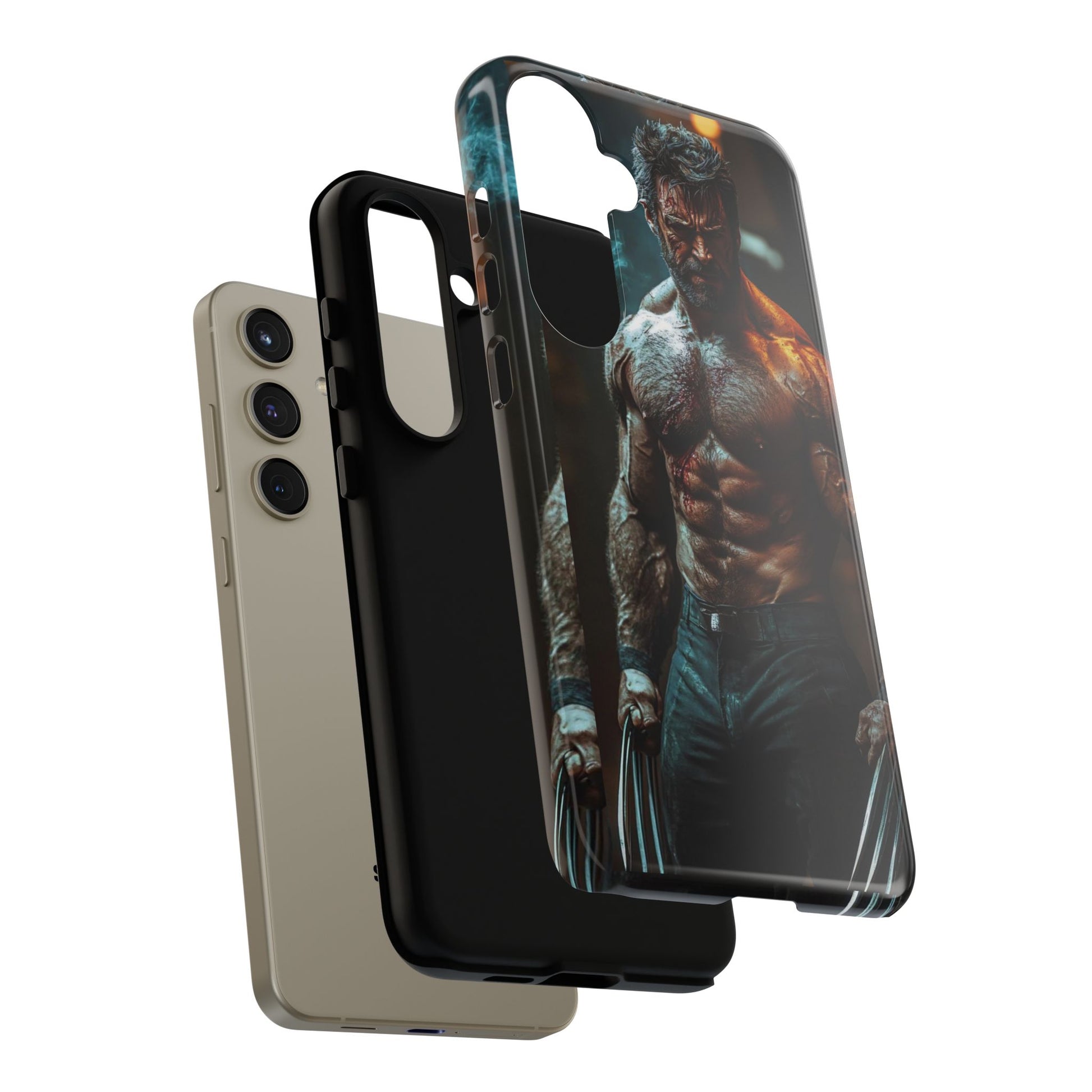 Marvel's Logan Wolverine Tough Cases for iPhones, Samsung, and Pixel