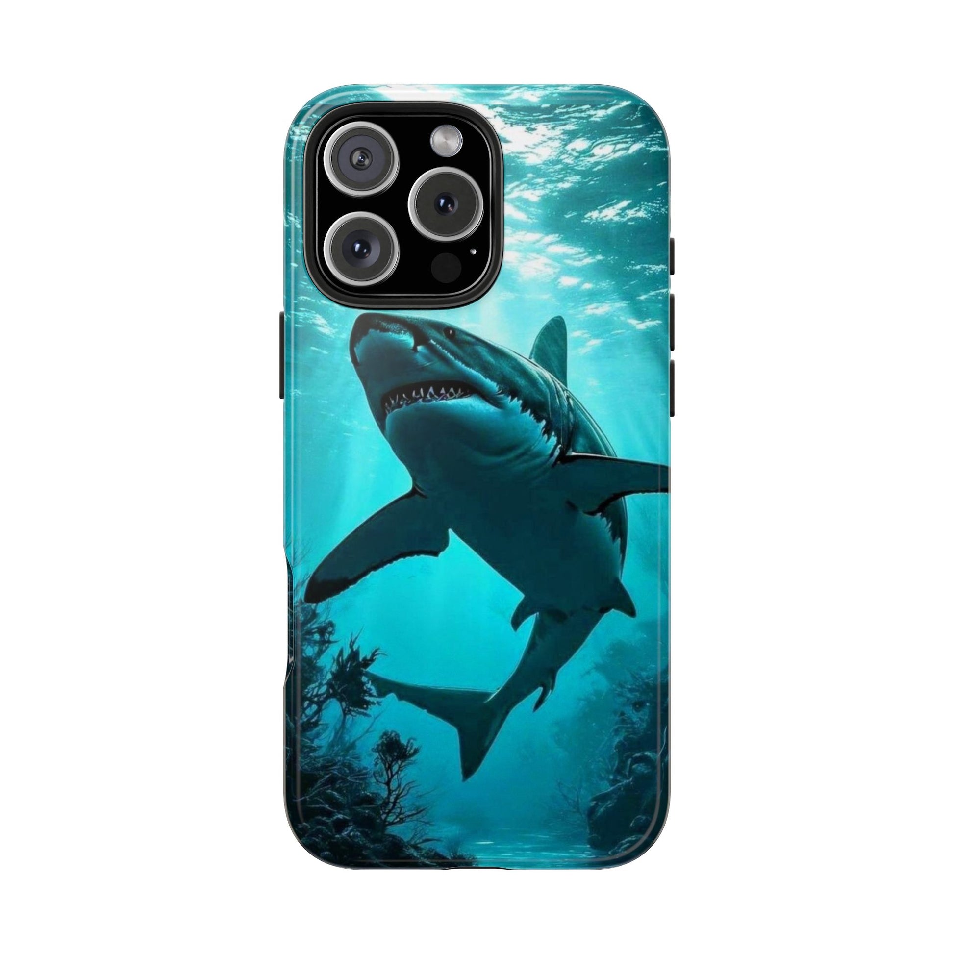 Killer Shark Theme Phone Cases for iPhones & Samsung Phones