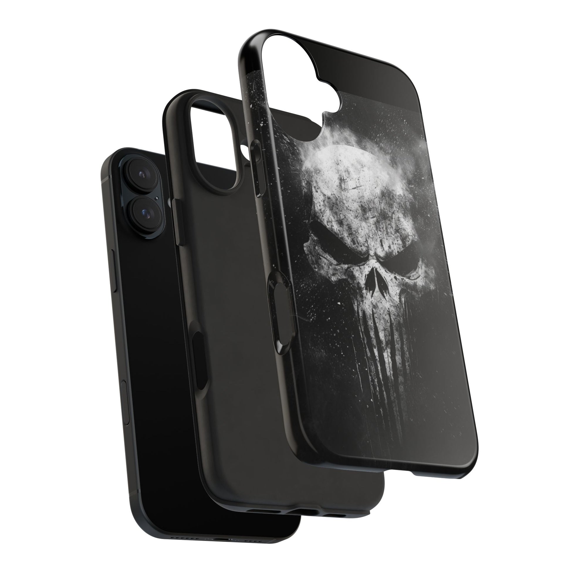 Smoking Skull Theme Phone Case for iPhone & Samsung Galaxy Phones