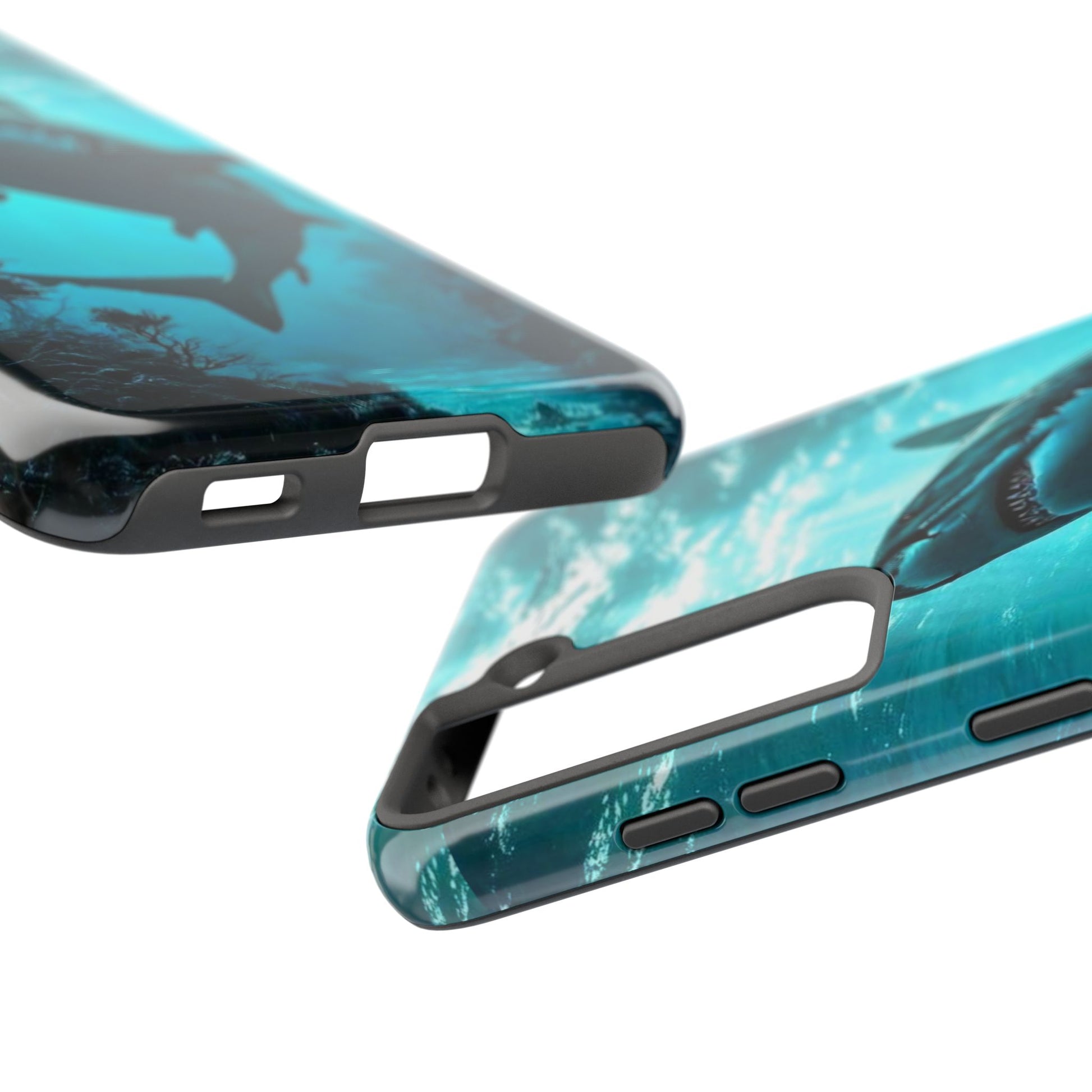 Killer Shark Theme Phone Cases for iPhones & Samsung Phones