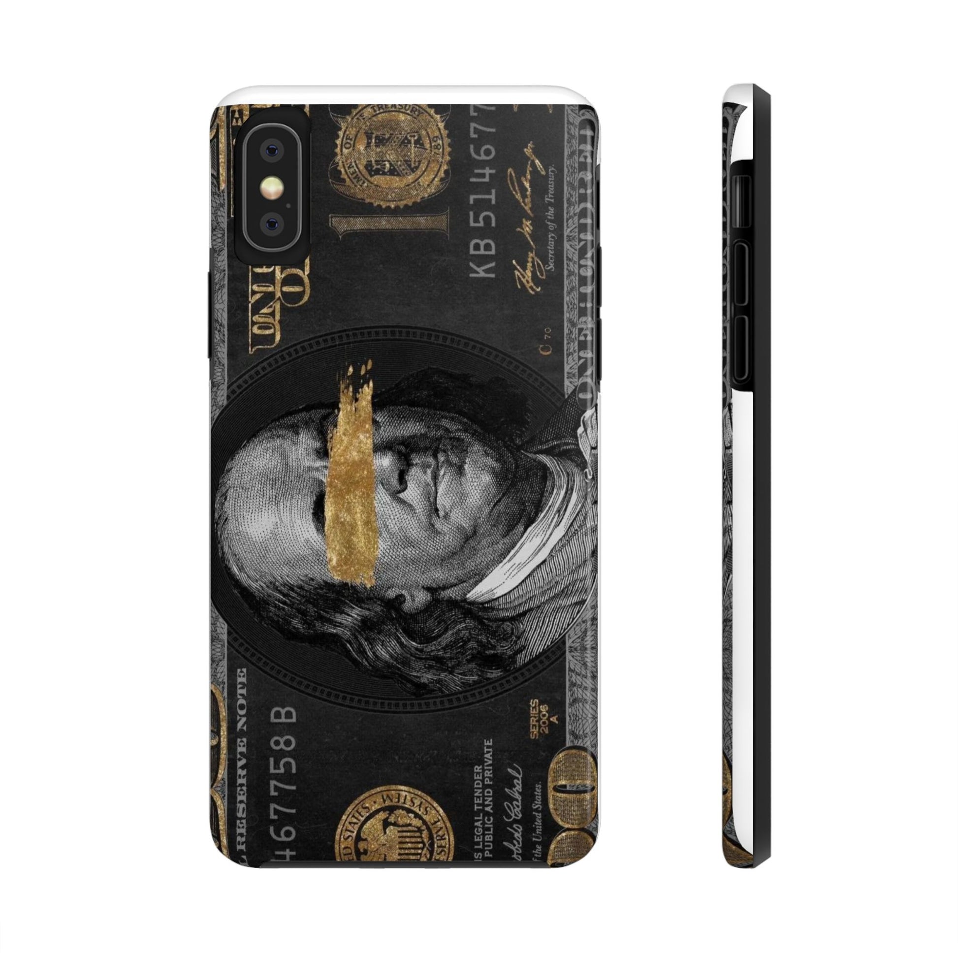 Hundred Dollar Bill Phone Cases for Iphones & Samsung Durable