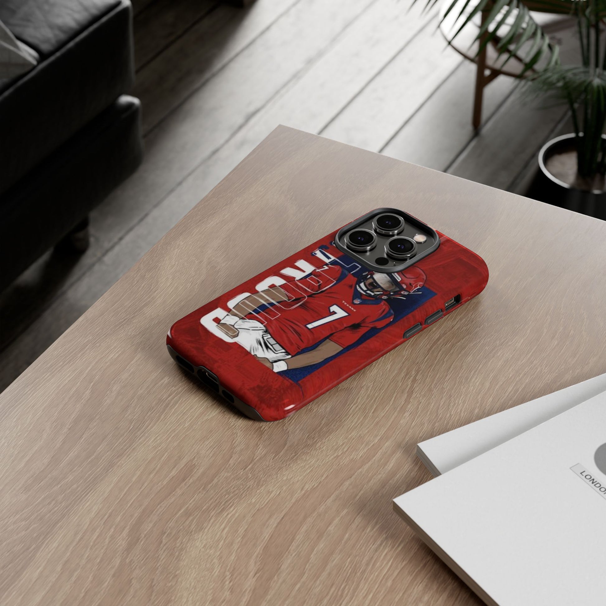 Houston Texans Football CJ Stroud Tough Cases for iPhones, Samsung, and Pixel
