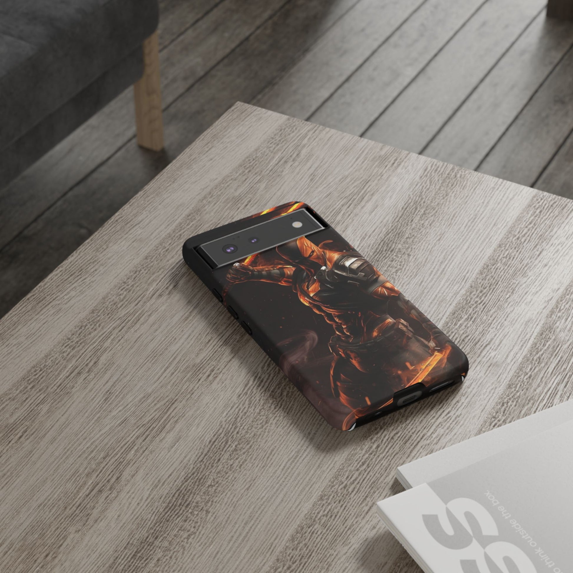 DC Comics Death Stroke Tough Cases for iPhones, Samsung, and Pixel