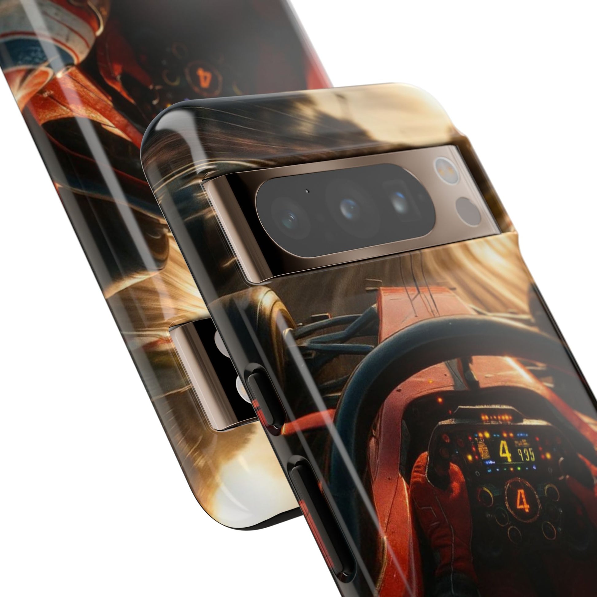 Formula 1 Cockpit Phone Case, Tough Cases for iPhones, Samsung, and Pixel