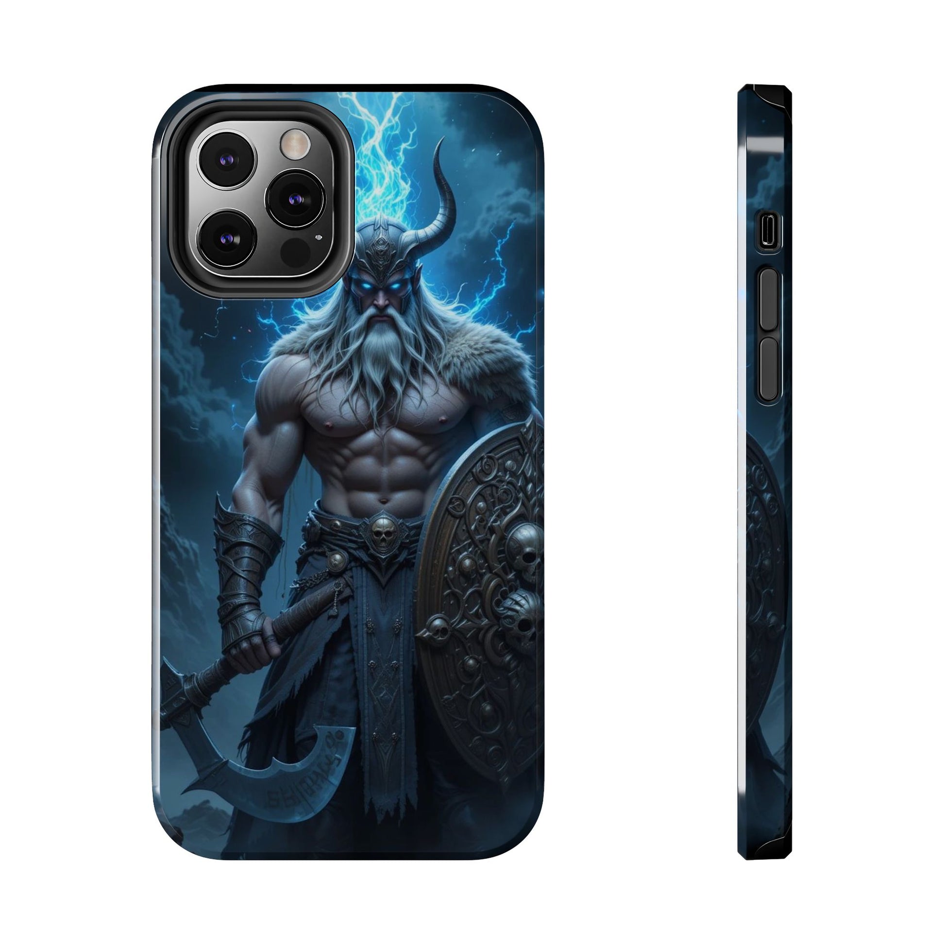 Viking Warrior Theme Phone Cases for iPhones & Samsung Phones