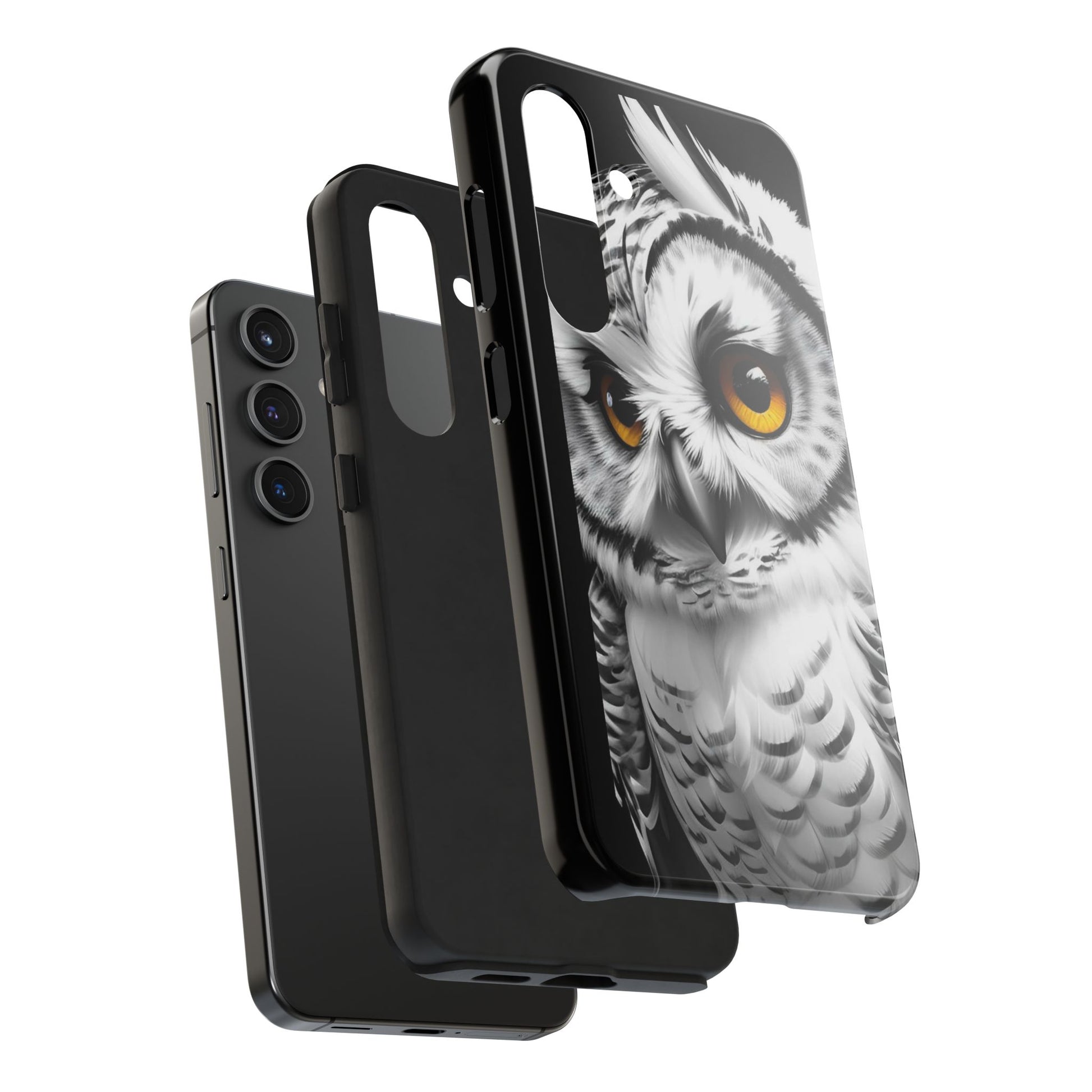 Snow Owl Phone Cases for iPhones & Samsung Phones