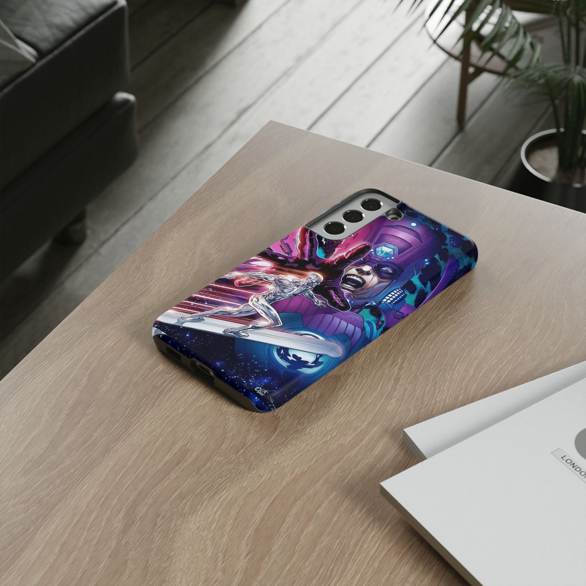 Galactus x Silver Surfer Marvel Phone Case, Tough Cases for iPhones, Samsung, and Pixel
