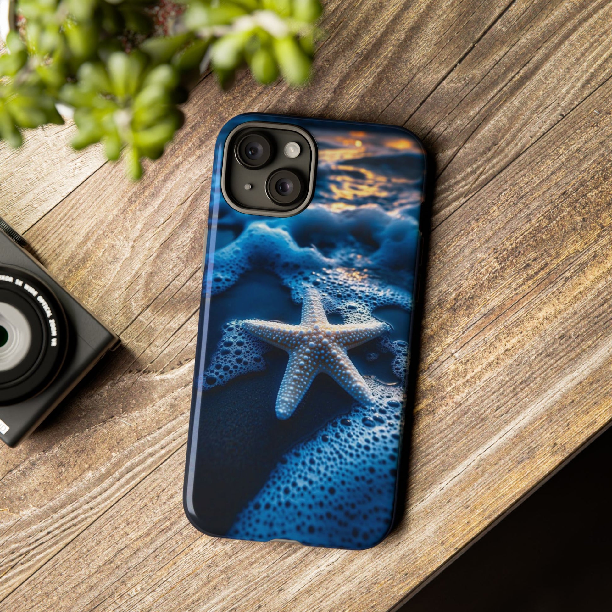 Starfish Beach Tough Cases for iPhones, Samsung, and Pixel
