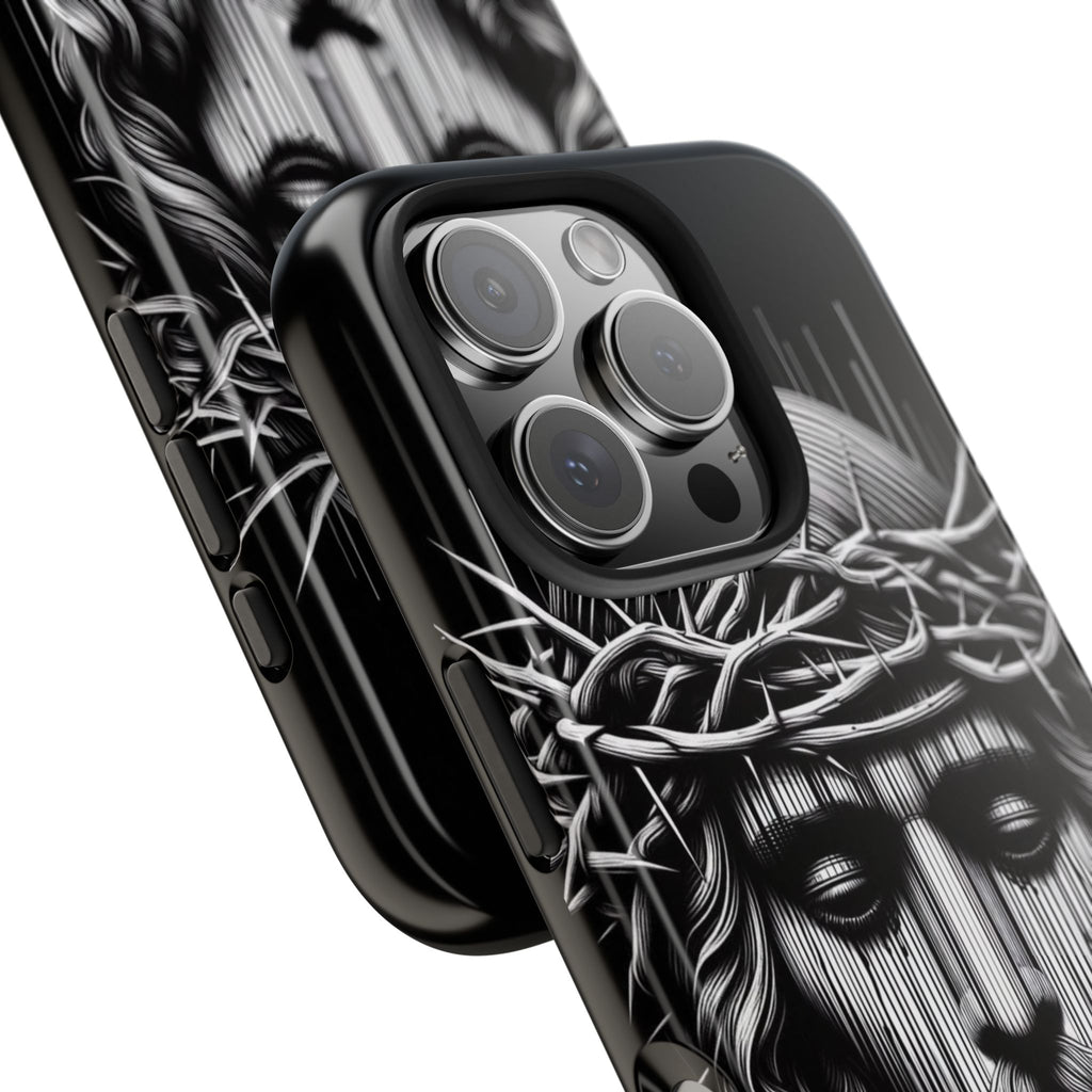 Jesus The King Crown Christian Phone Cases for iPhones & Samsung Phones
