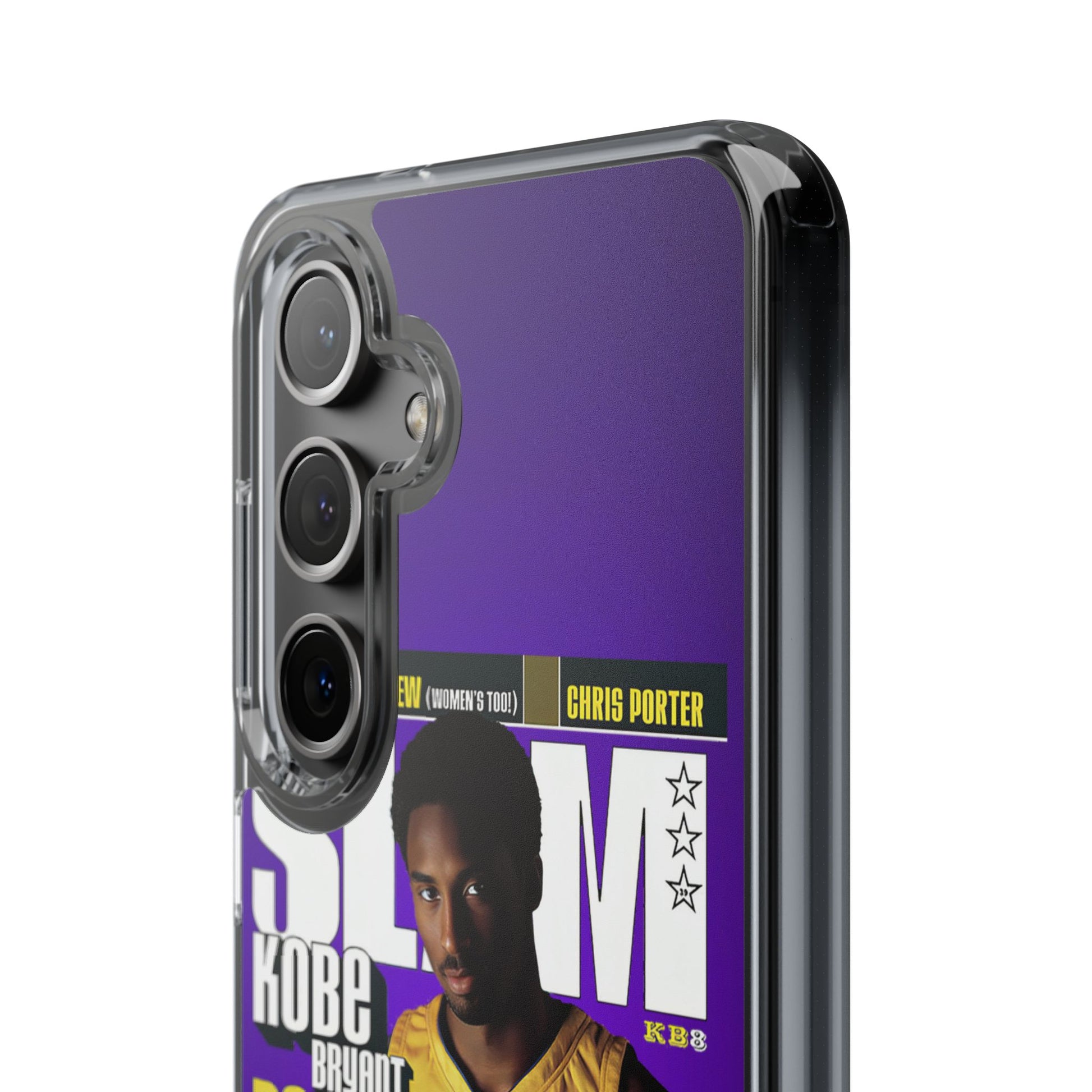 SLAM Cover Kobe Basketball Inspired design Clear Phone Cases