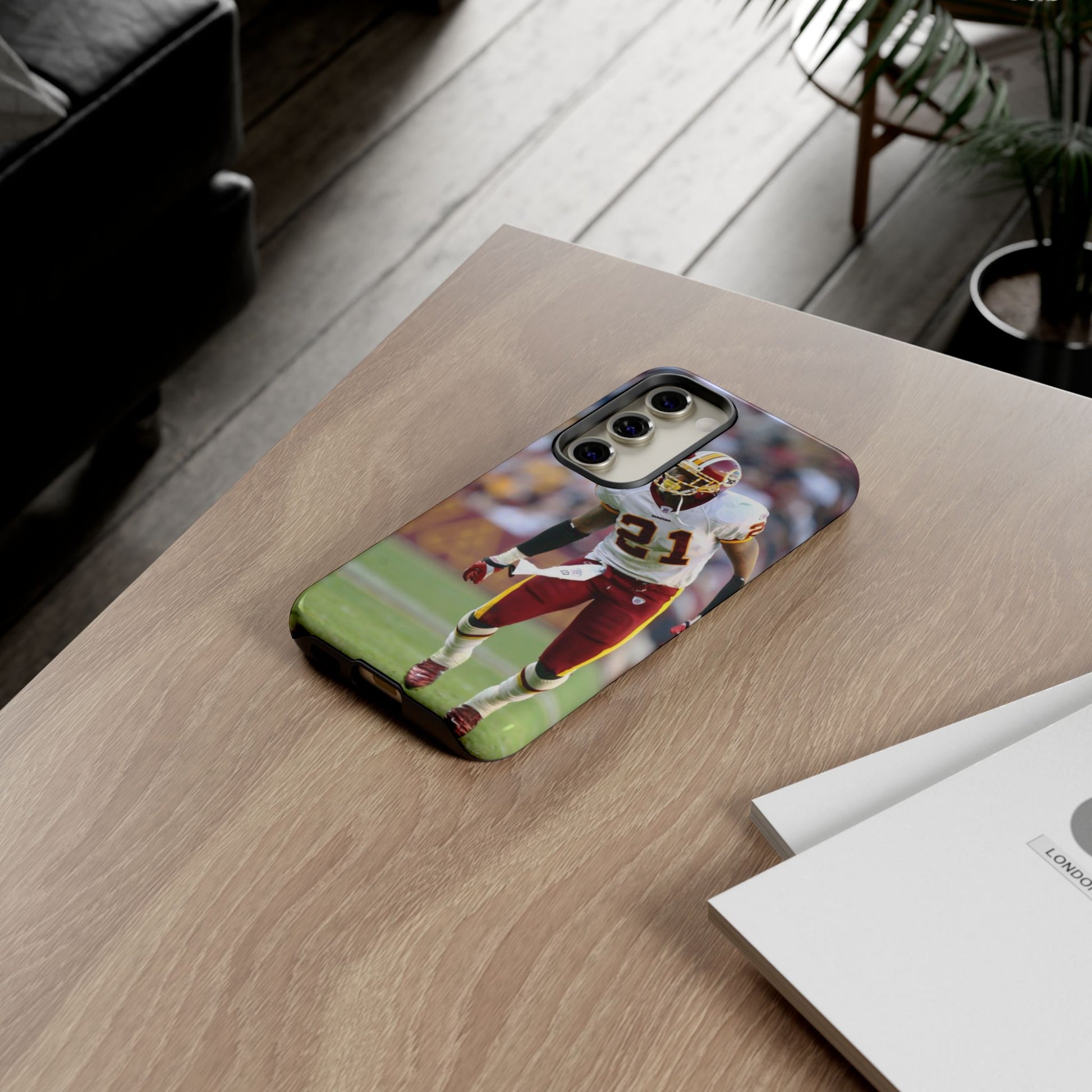 Sean Taylor Classic Redskins Football Tough Cases for iPhones, Samsung, and Pixel