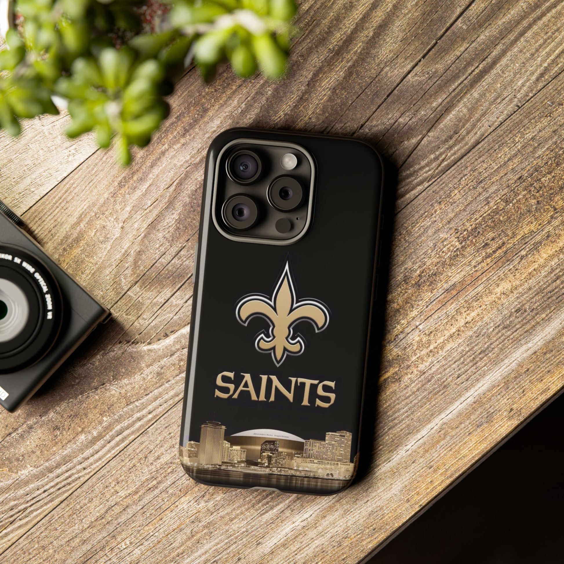 Football New Orleans Saints Logo Tough Cases for iPhones, Samsung, and Pixel