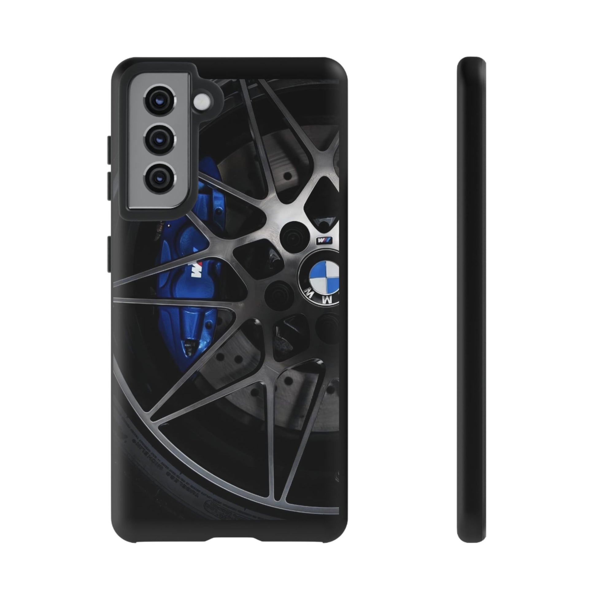 BMW M3 Racing Wheels Tough Cases for iPhones, Samsung, and Pixel