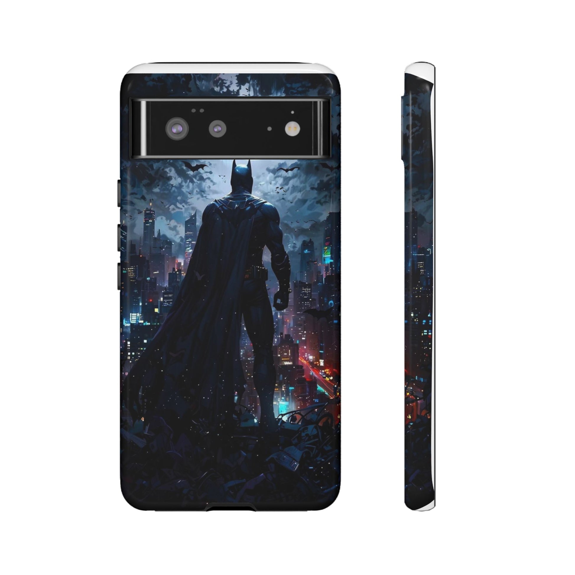 Gotham City Batman Tough Cases for iPhones, Samsung, and Pixel