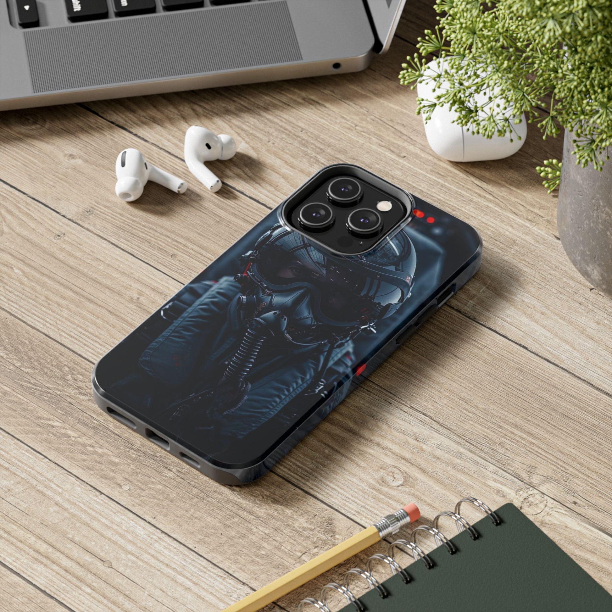 Air Force Pilot Fighter Jet Tough Phone Cases for iPhones & Samsung Phones