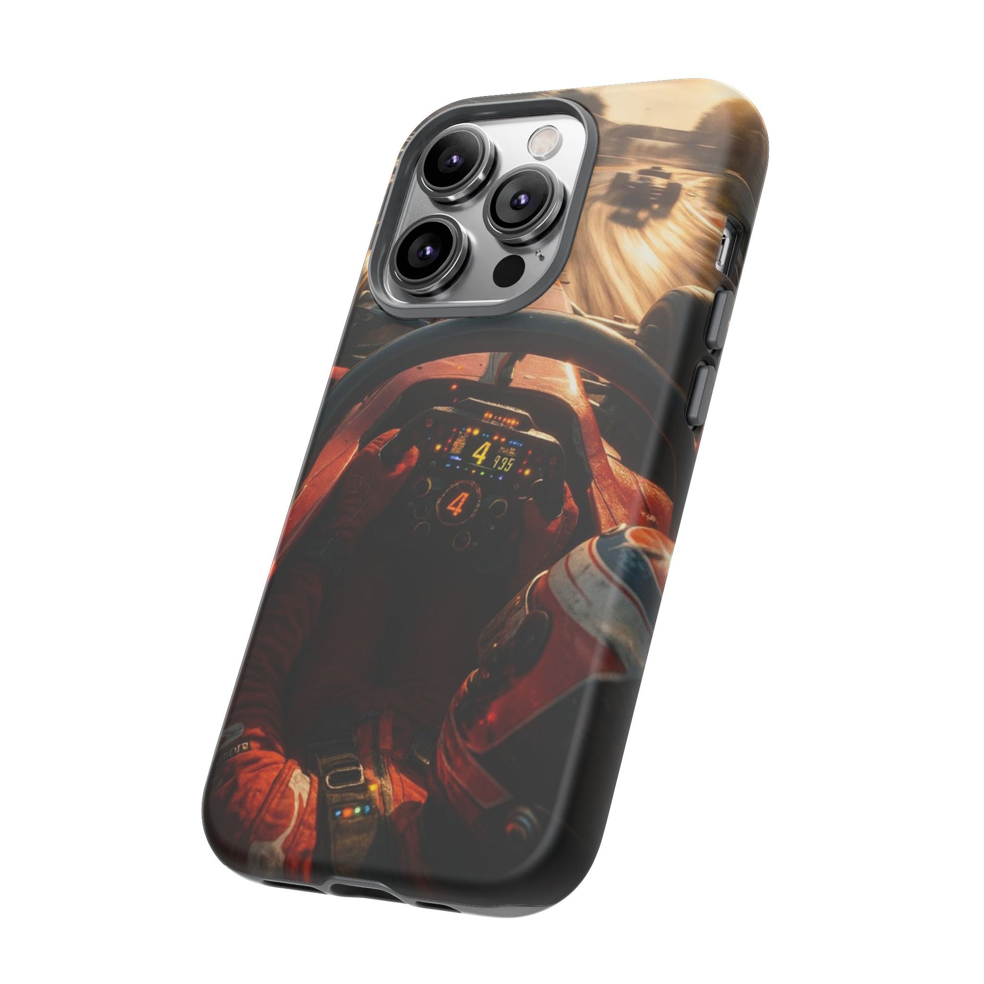 Formula 1 Cockpit Phone Case, Tough Cases for iPhones, Samsung, and Pixel