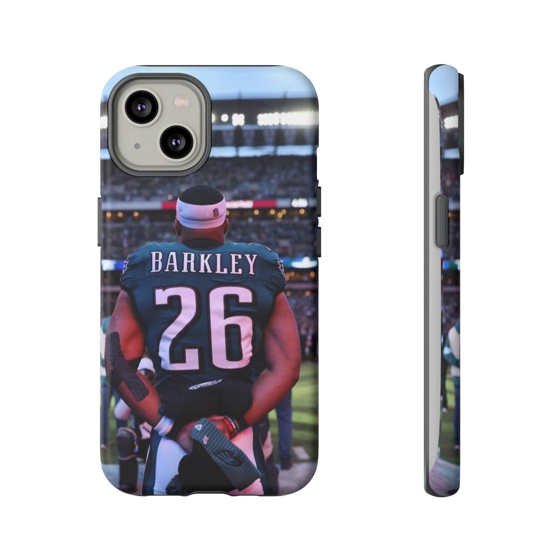 Eagles Football Saquon Barkley Tough Cases for iPhones, Samsung, and Pixel