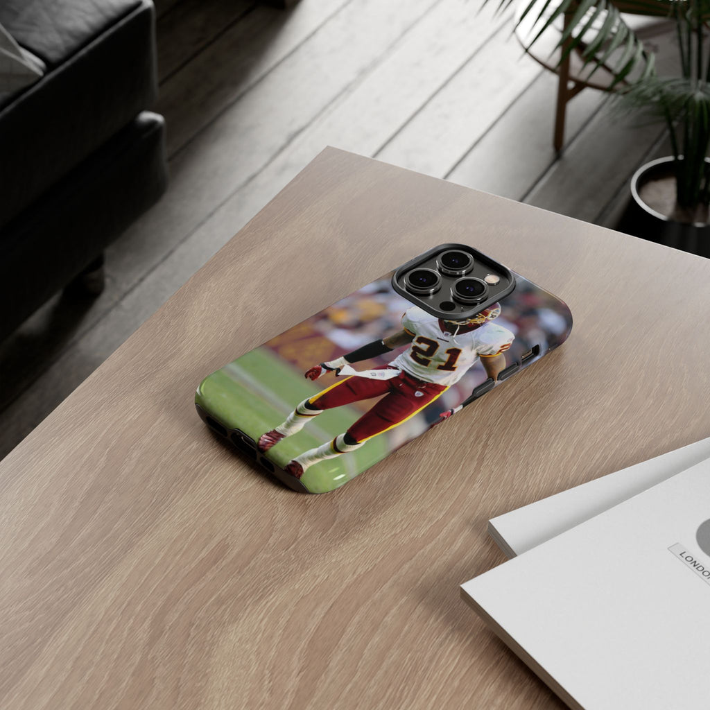 Sean Taylor Classic Redskins Football Tough Cases for iPhones, Samsung, and Pixel