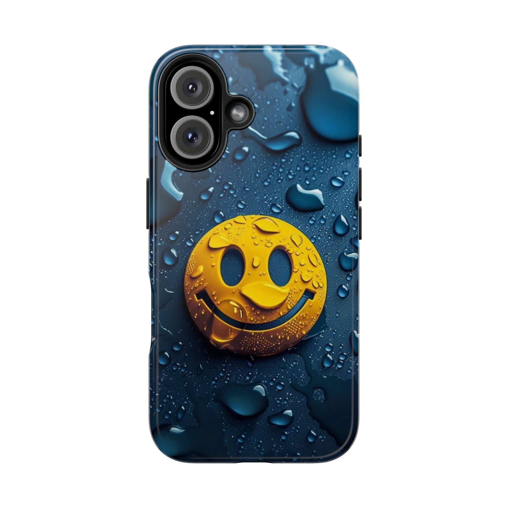 Be Happy Smiley Face Phone Cases for iPhones & Samsung Phones