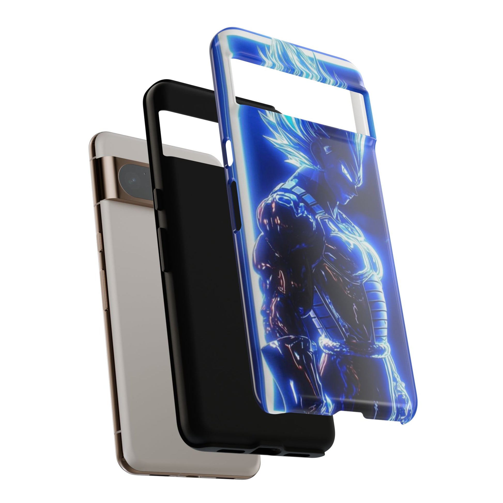 Anime Dragon Ball Z Super Saiyan Tough Cases for iPhones, Samsung, and Pixel