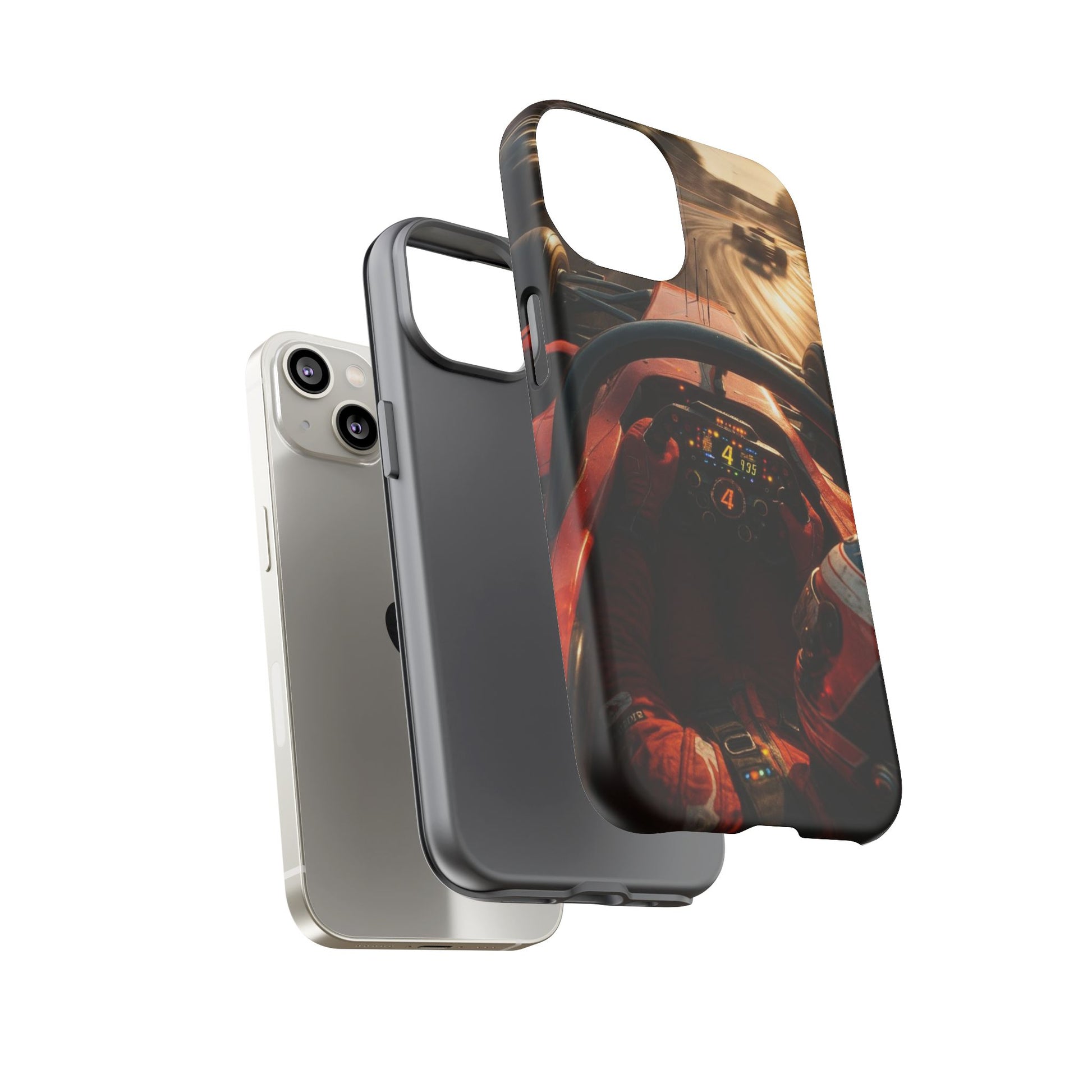 Formula 1 Cockpit Phone Case, Tough Cases for iPhones, Samsung, and Pixel