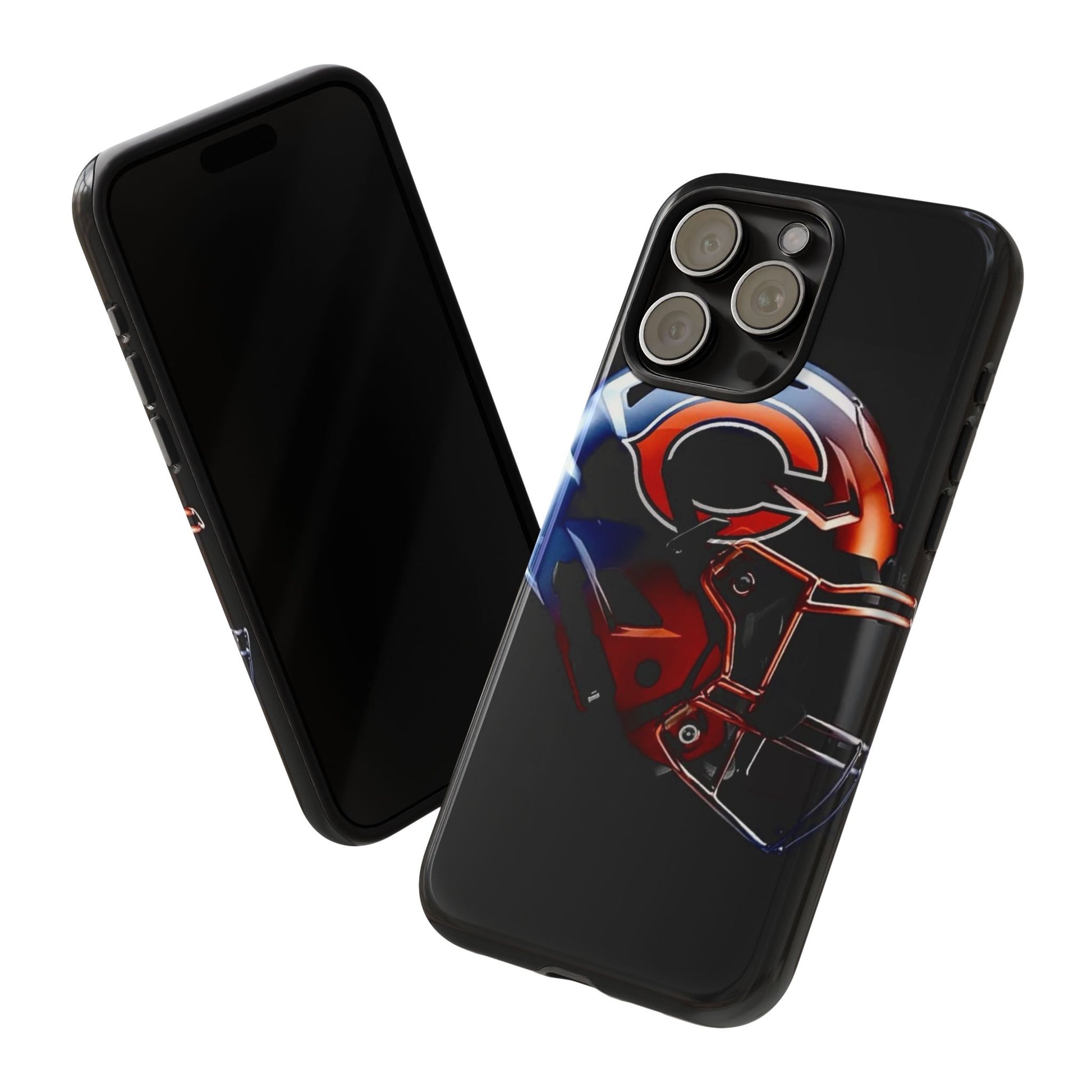 Football Helmet Chicago Bears Phone Case, Tough Cases for iPhones, Samsung, and Pixel