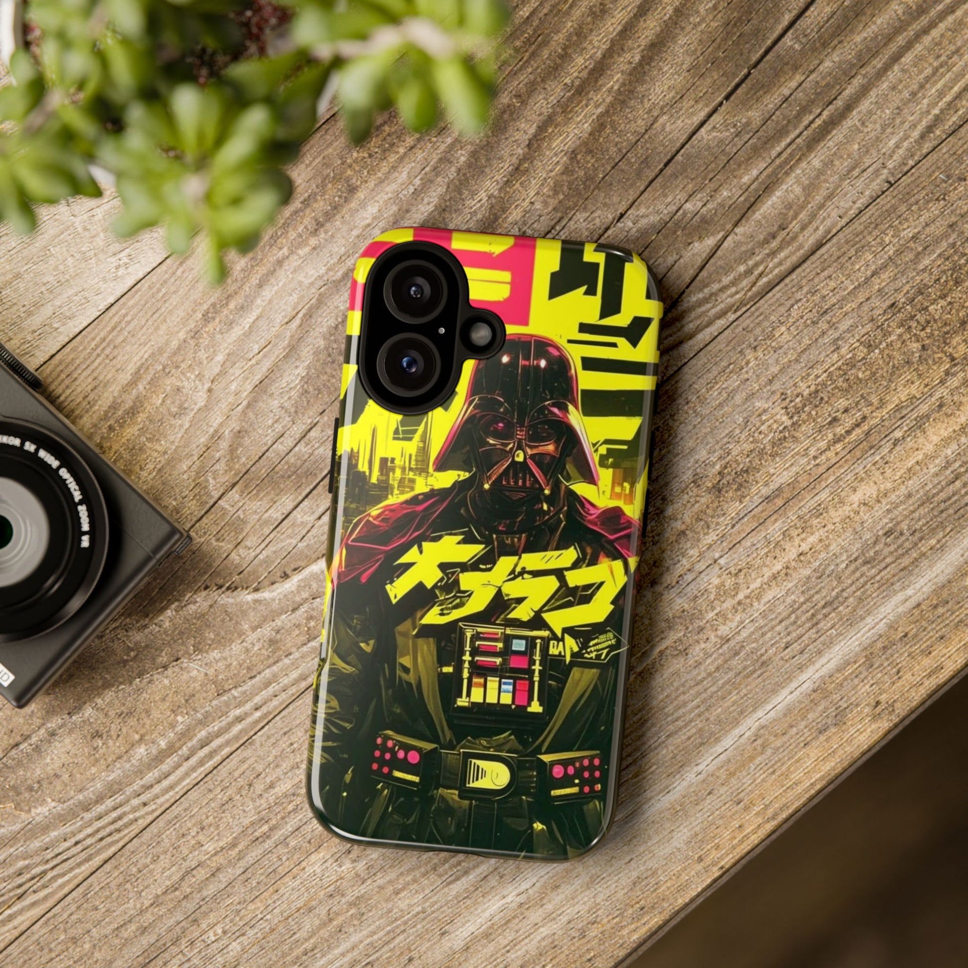 Cyberpunk X Vader Tough Cases for iPhones, Samsung, and Pixel