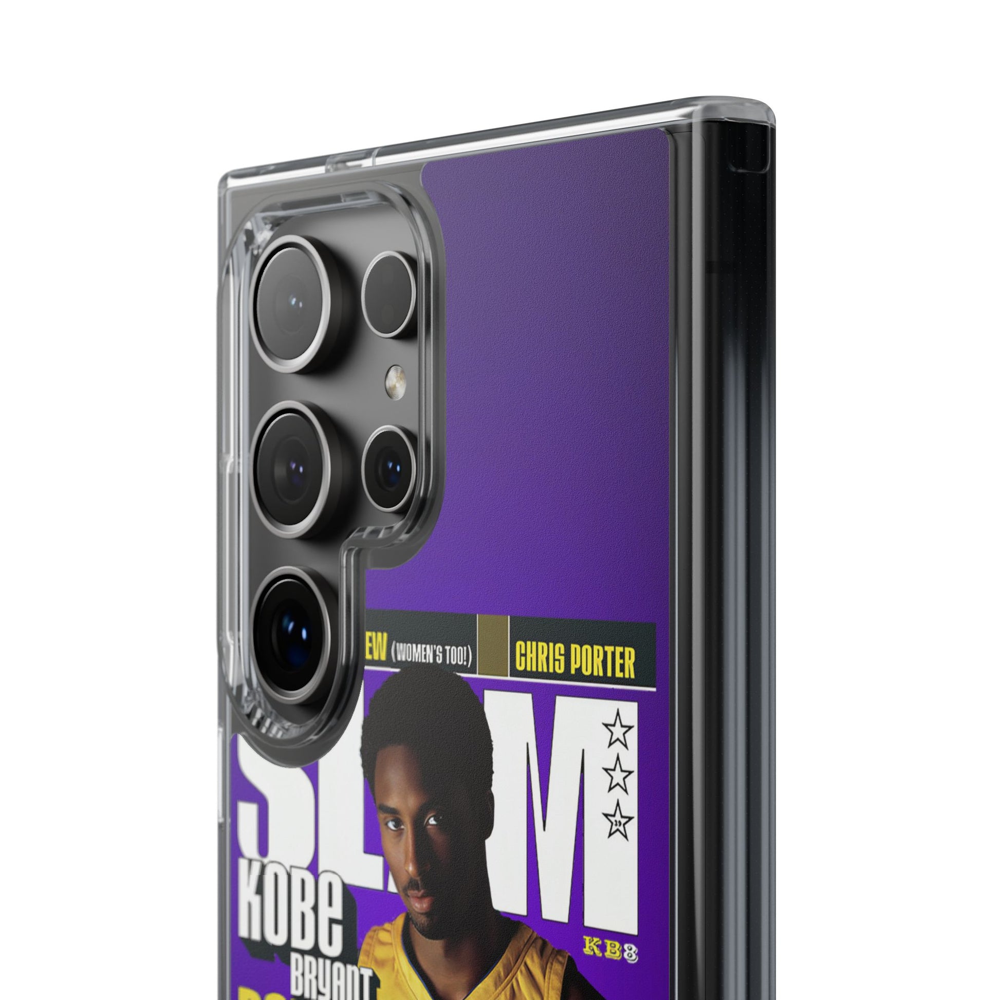 SLAM Cover Kobe Basketball Inspired design Clear Phone Cases
