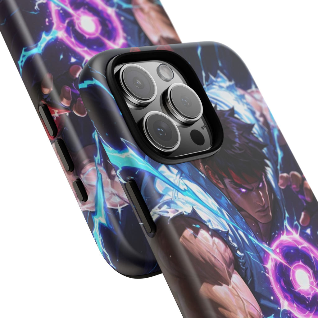 Street Fighter Ryu Gamer Art Tough Cases for iPhones, Samsung, and Pixel