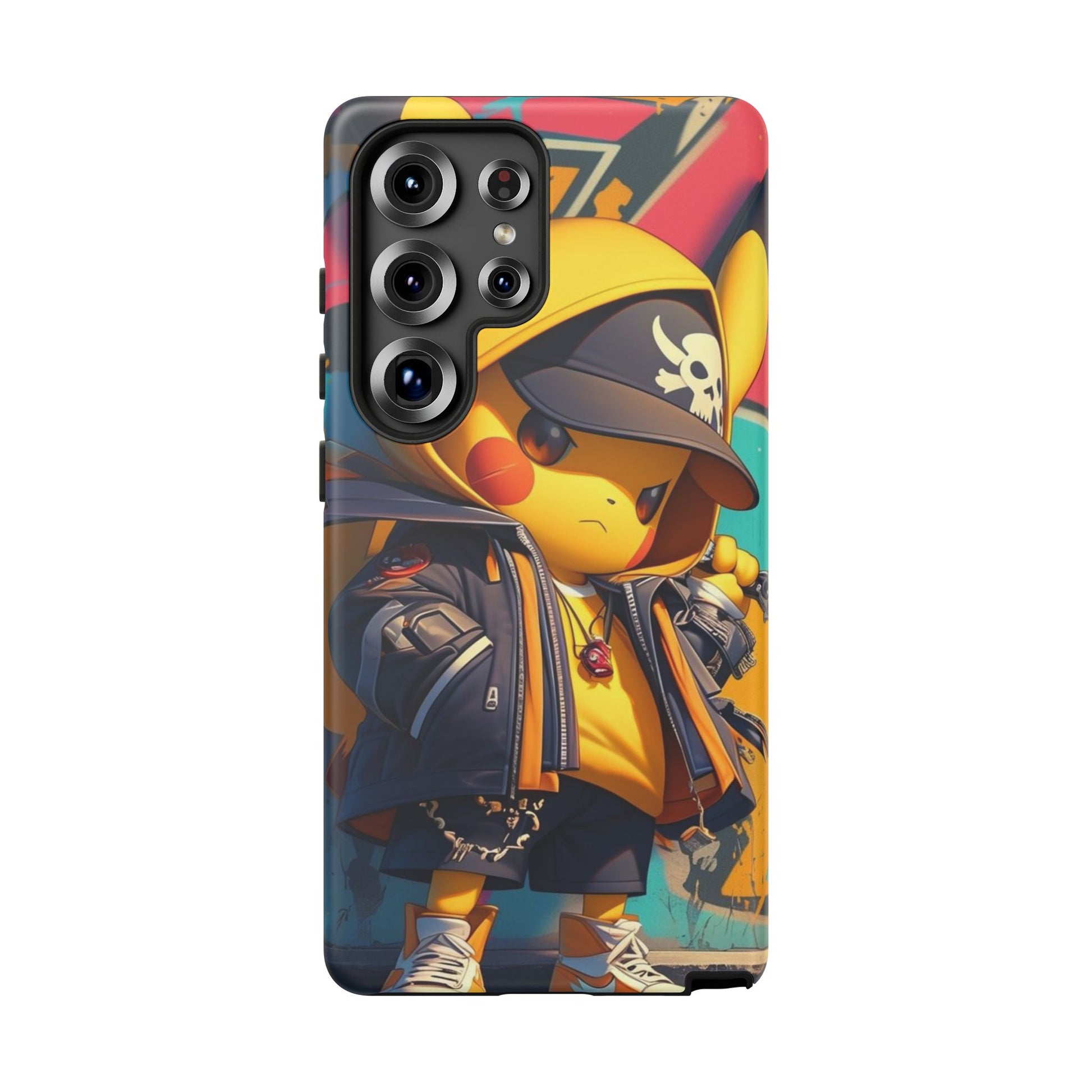 Cute Poke Bear Phone Case, Tough Cases for iPhones, Samsung, and Pixel