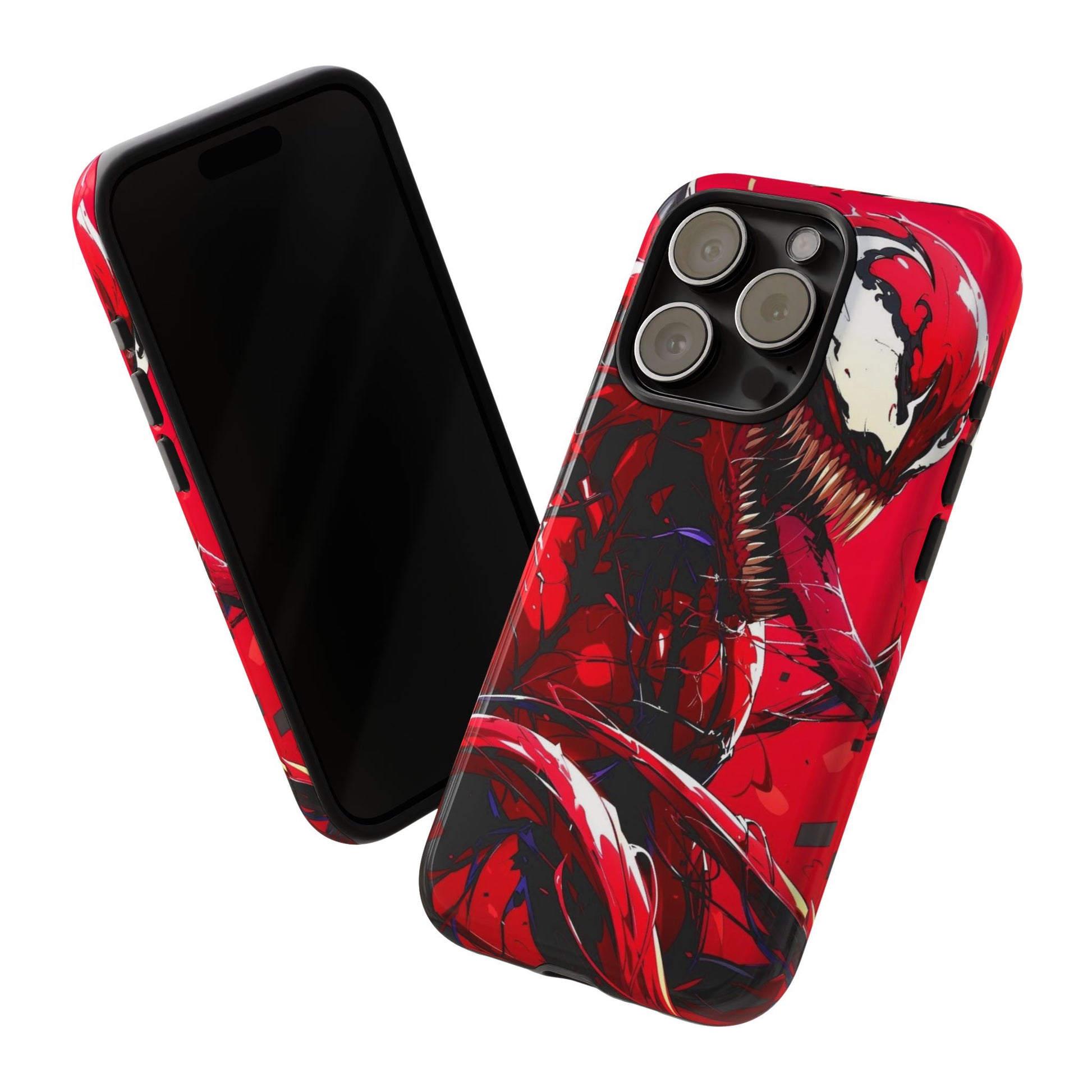 Carnage Marvel Villain Tough Cases for iPhones, Samsung, and Pixel