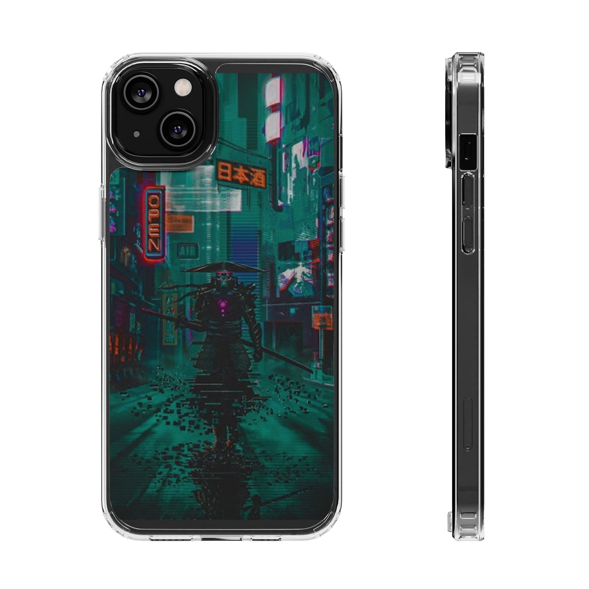 Samauri CyberPunk Game Inspired Phone Cover,
