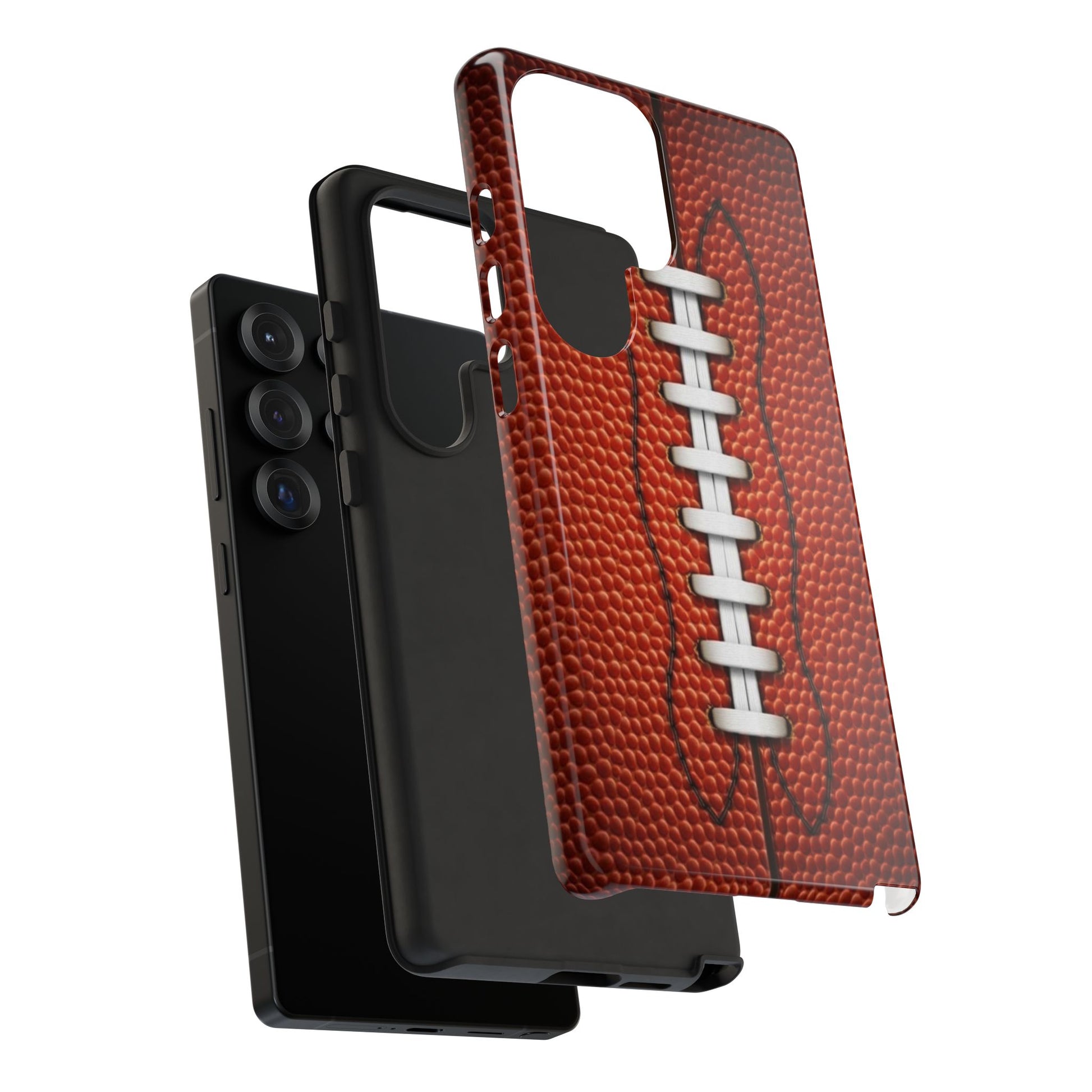 Football Pigskin Print Tough Cases for iPhones, Samsung, and Pixel
