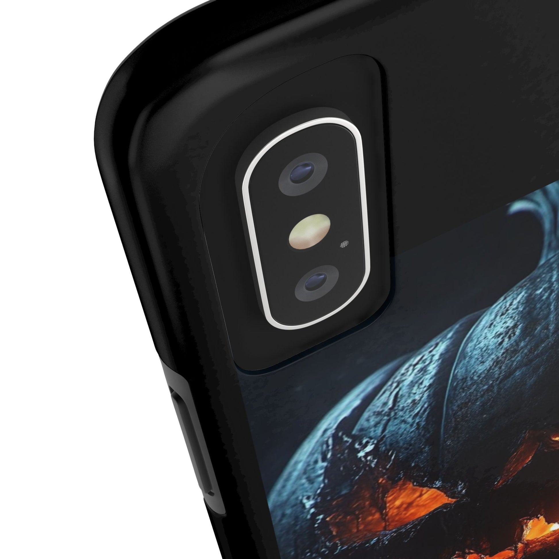 Scary Pumpkin Halloween Theme Phone Cases for iPhones & Samsung Phones