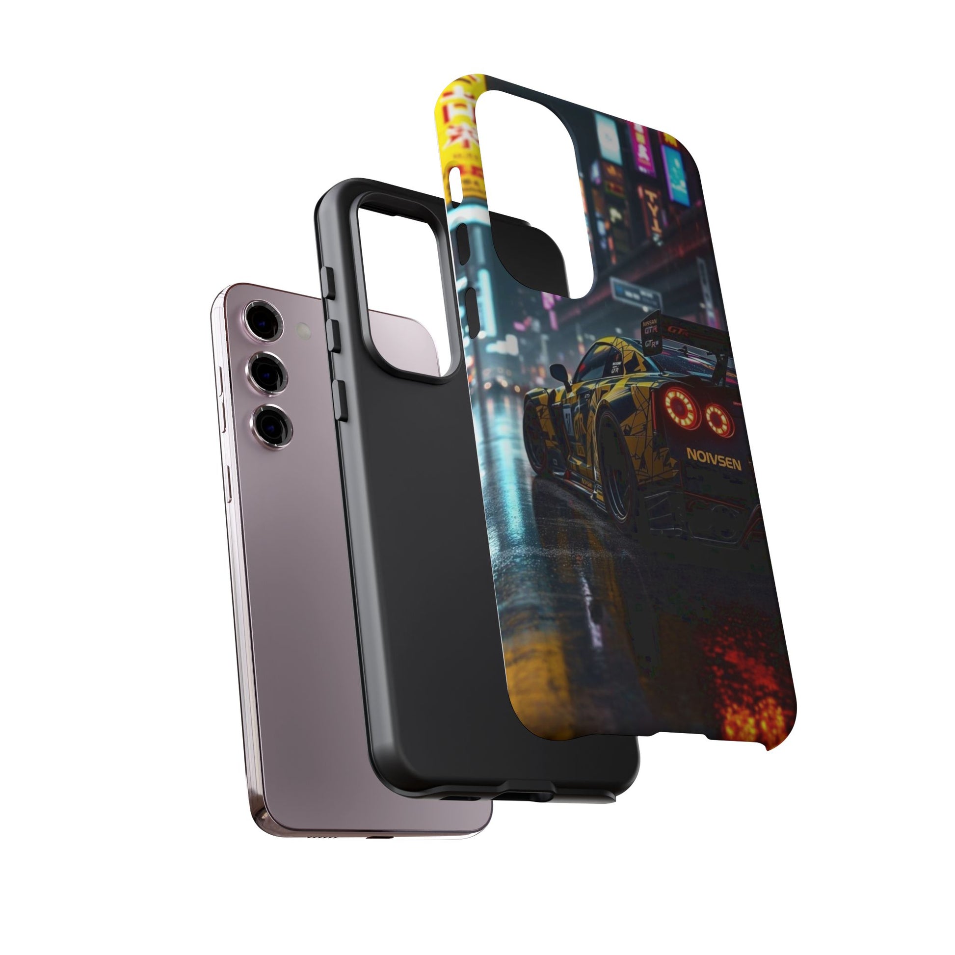 Nissan GTR in Japan Art Tough Cases for iPhones, Samsung, and Pixel