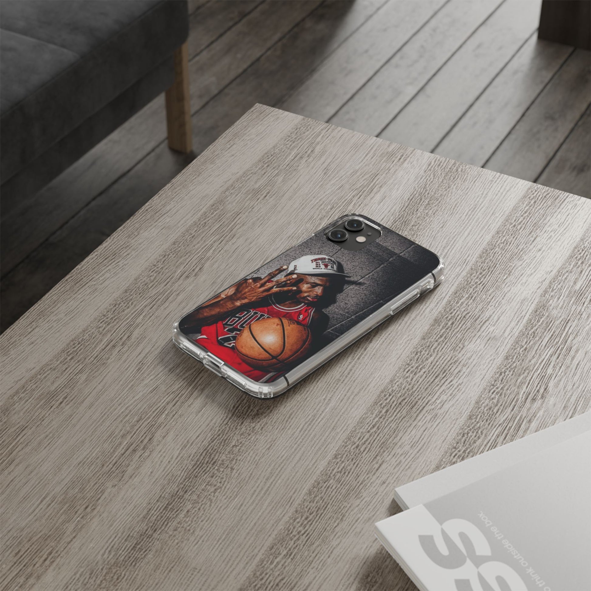 Chicago 3 Peat Basketball Drop proof for Select Samsung & iPhones