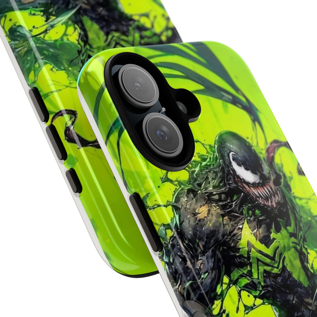 Evil Venom Phone Case, Tough Cases, Marvel Comics Phone for iPhones, Samsung, and Pixel