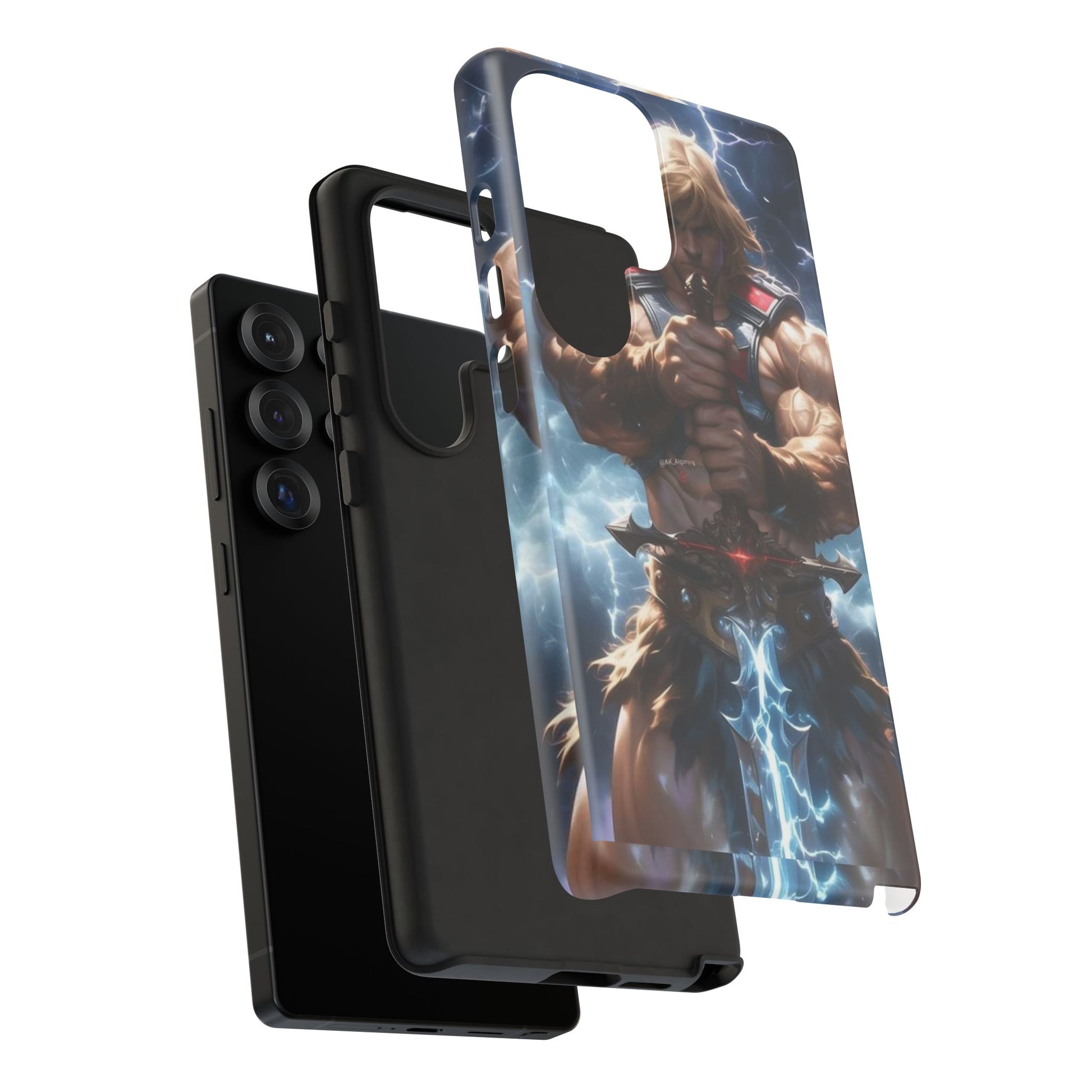 He-Man Masters of the Universe Tough Cases for iPhones, Samsung, and Pixel