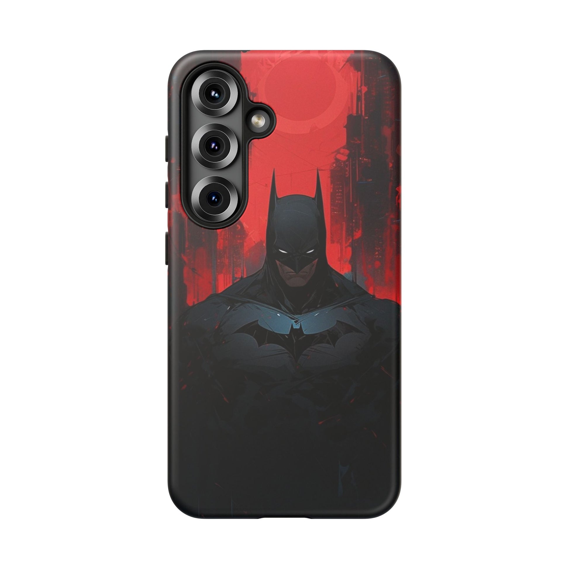 The Dark Knight Batman Tough Cases for iPhones, Samsung, and Pixel