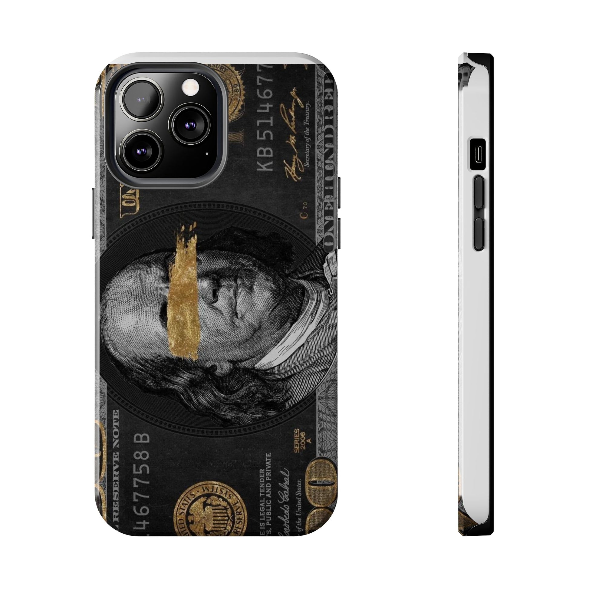 Hundred Dollar Bill Phone Cases for Iphones & Samsung Durable