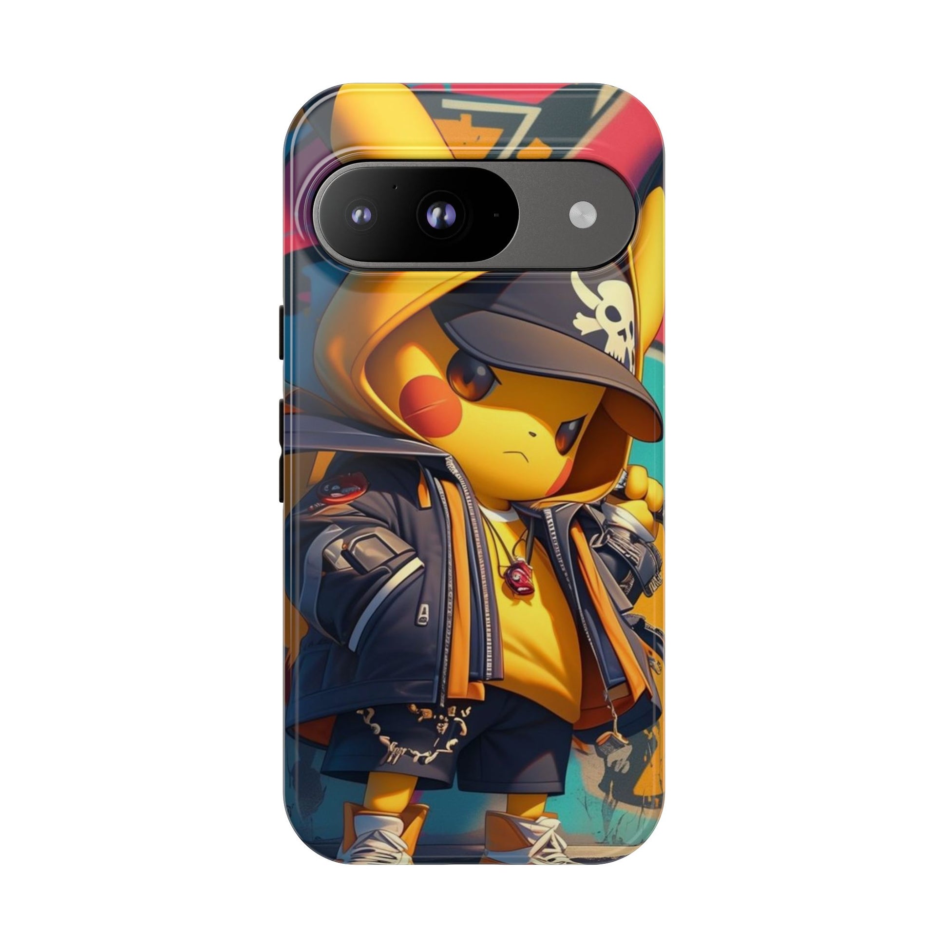 Cute Poke Bear Phone Case, Tough Cases for iPhones, Samsung, and Pixel